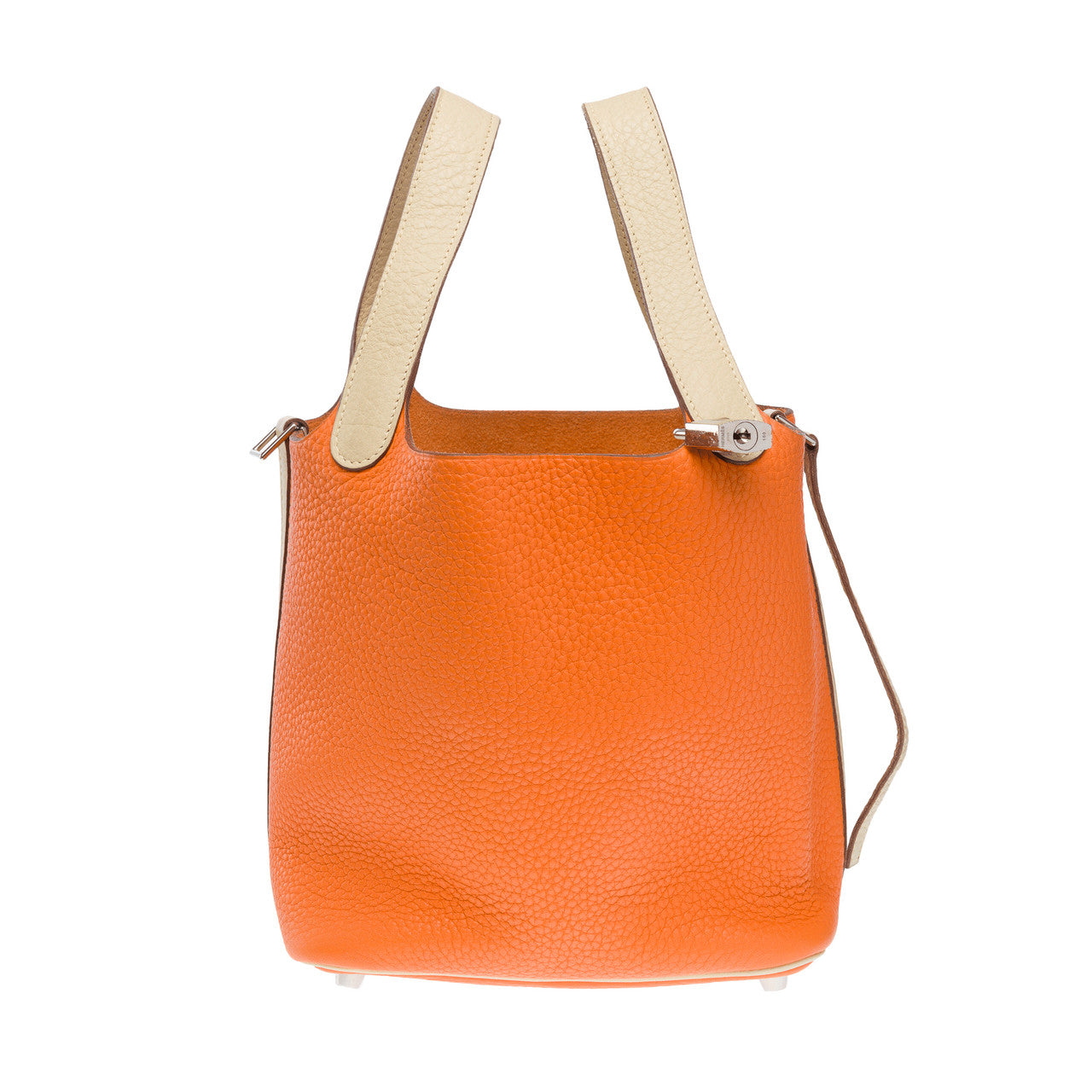 Sac HERMES Picotin en Cuir Orange - 102332