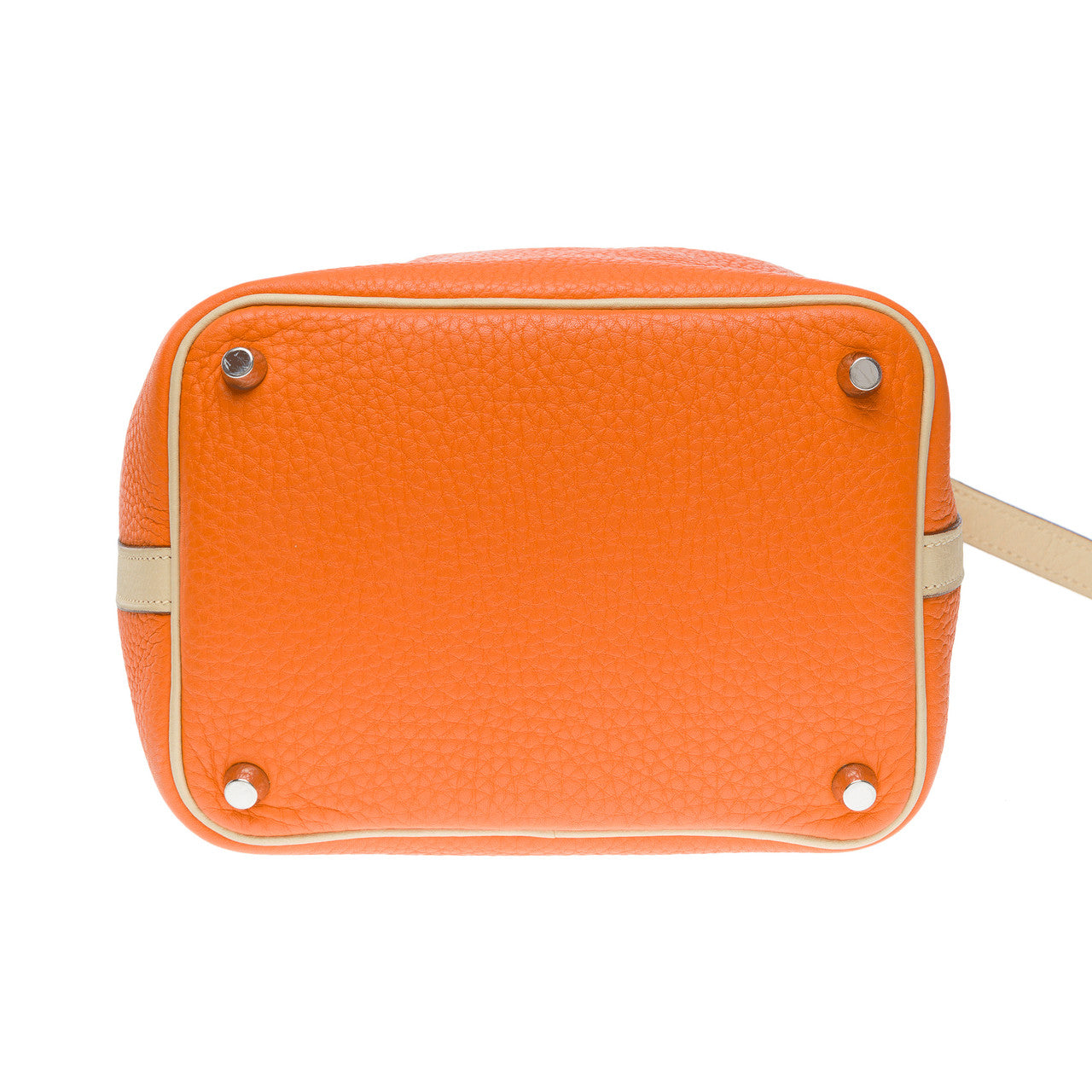Sac HERMES Picotin en Cuir Orange - 102332