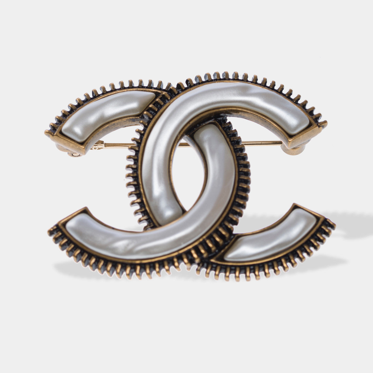 Bijoux CHANEL CC en Métal Blanc - 102493