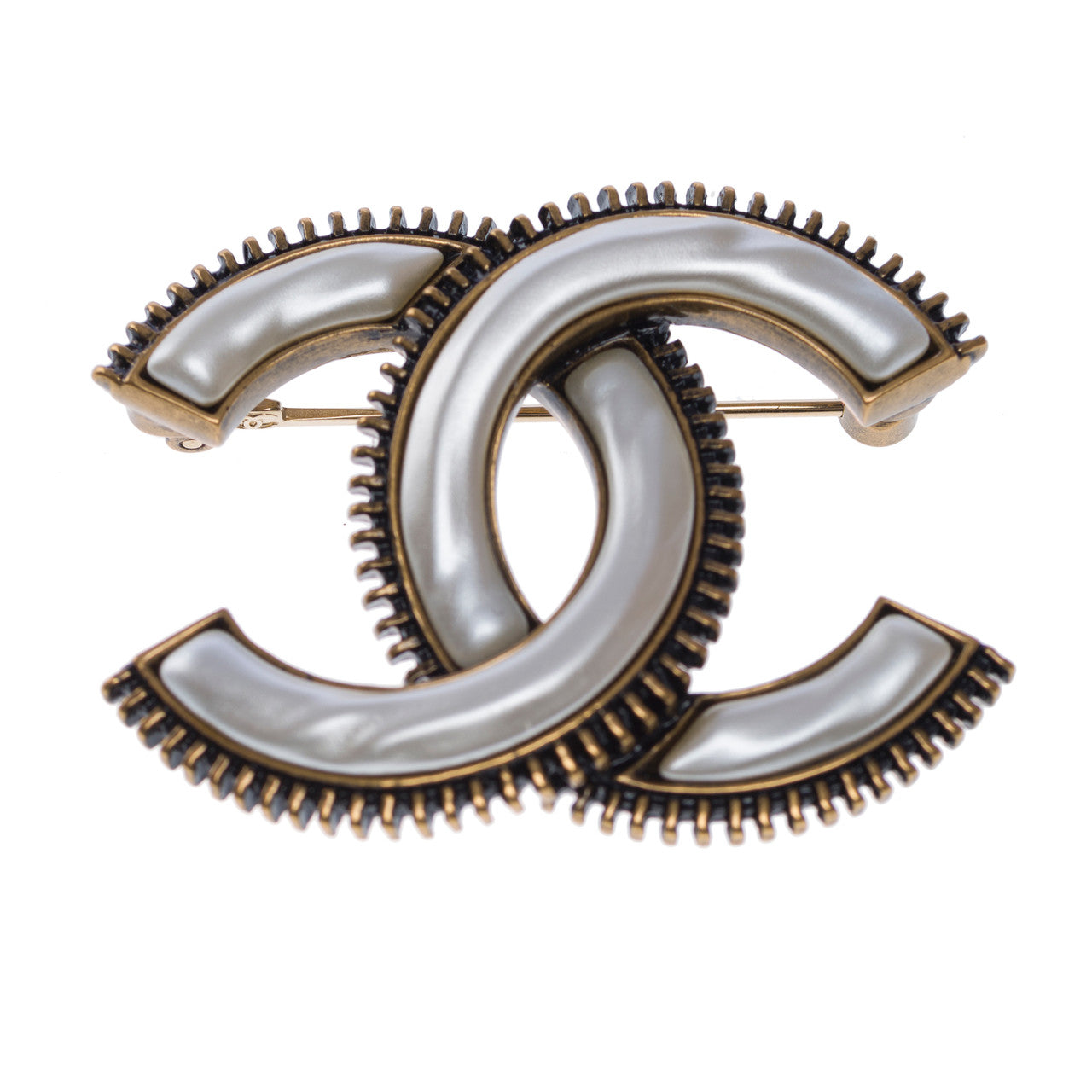 Bijoux CHANEL CC en Métal Blanc - 102493