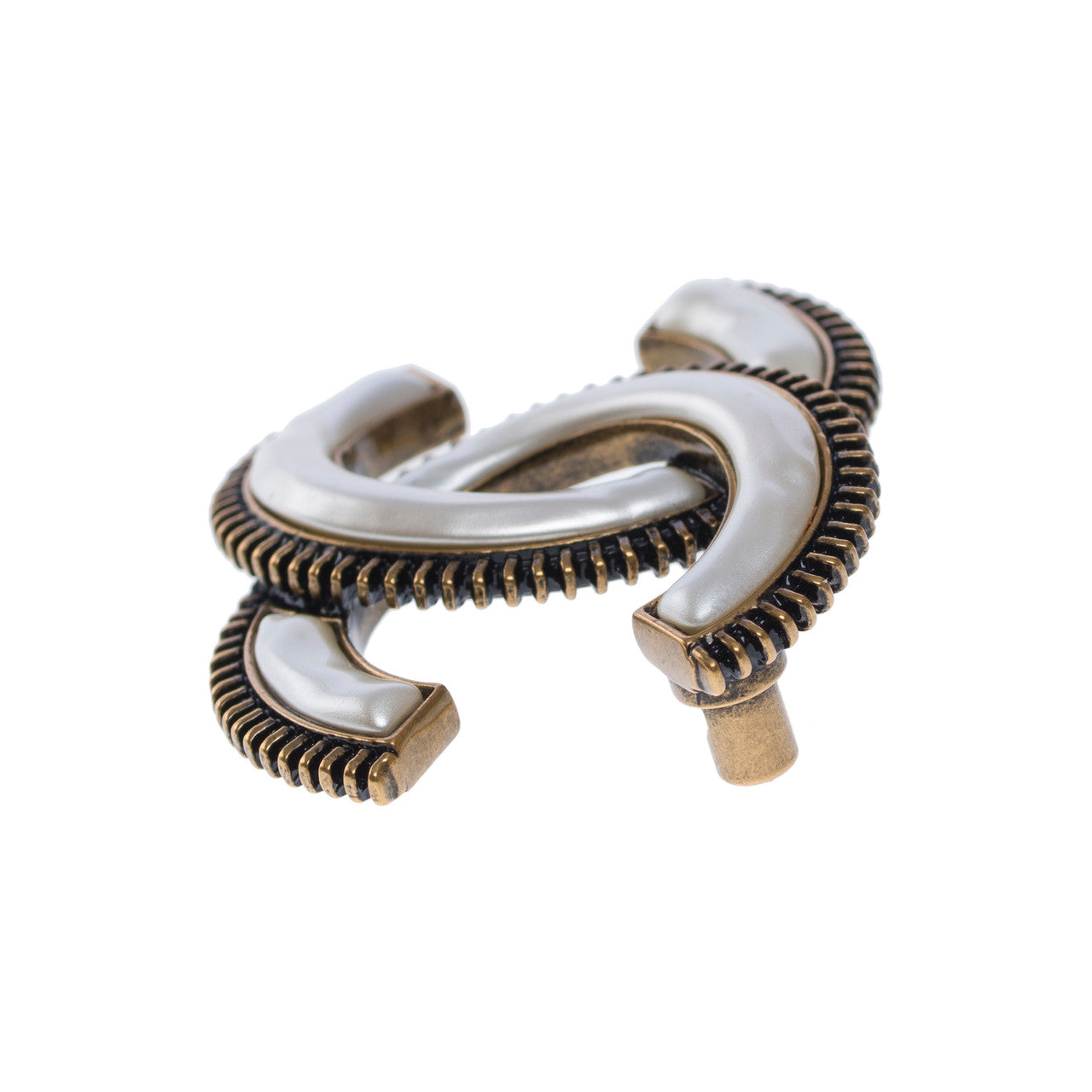 Bijoux CHANEL CC en Métal Blanc - 102493