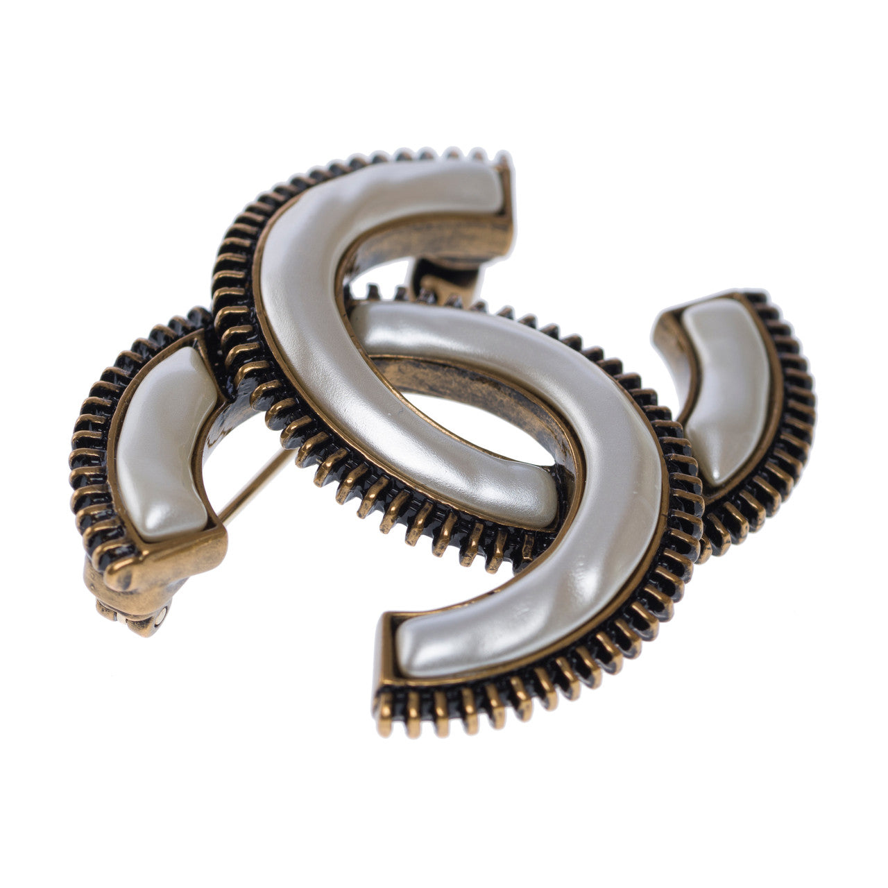 Bijoux CHANEL CC en Métal Blanc - 102493