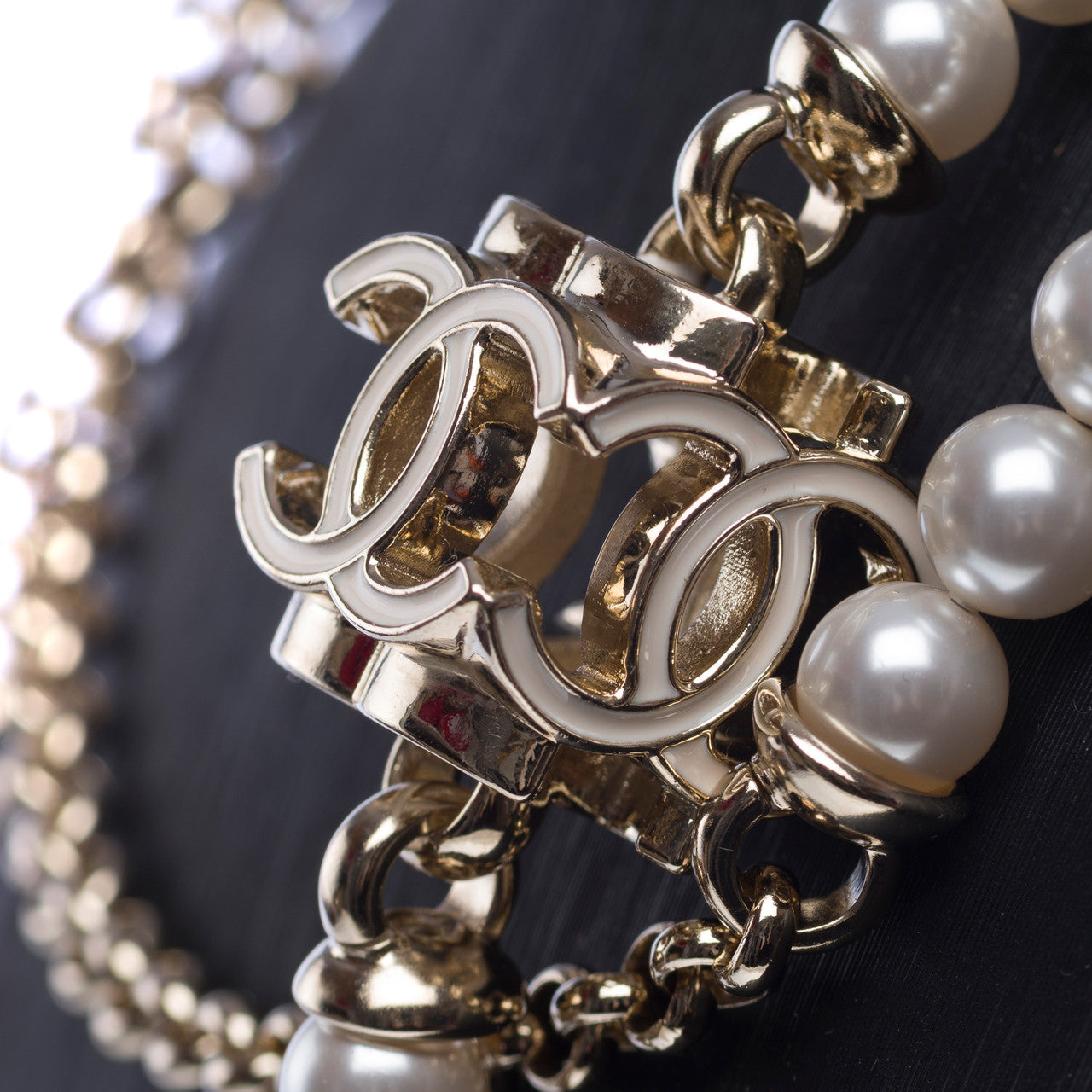 Bijoux CHANEL en Perle Blanc - 102497