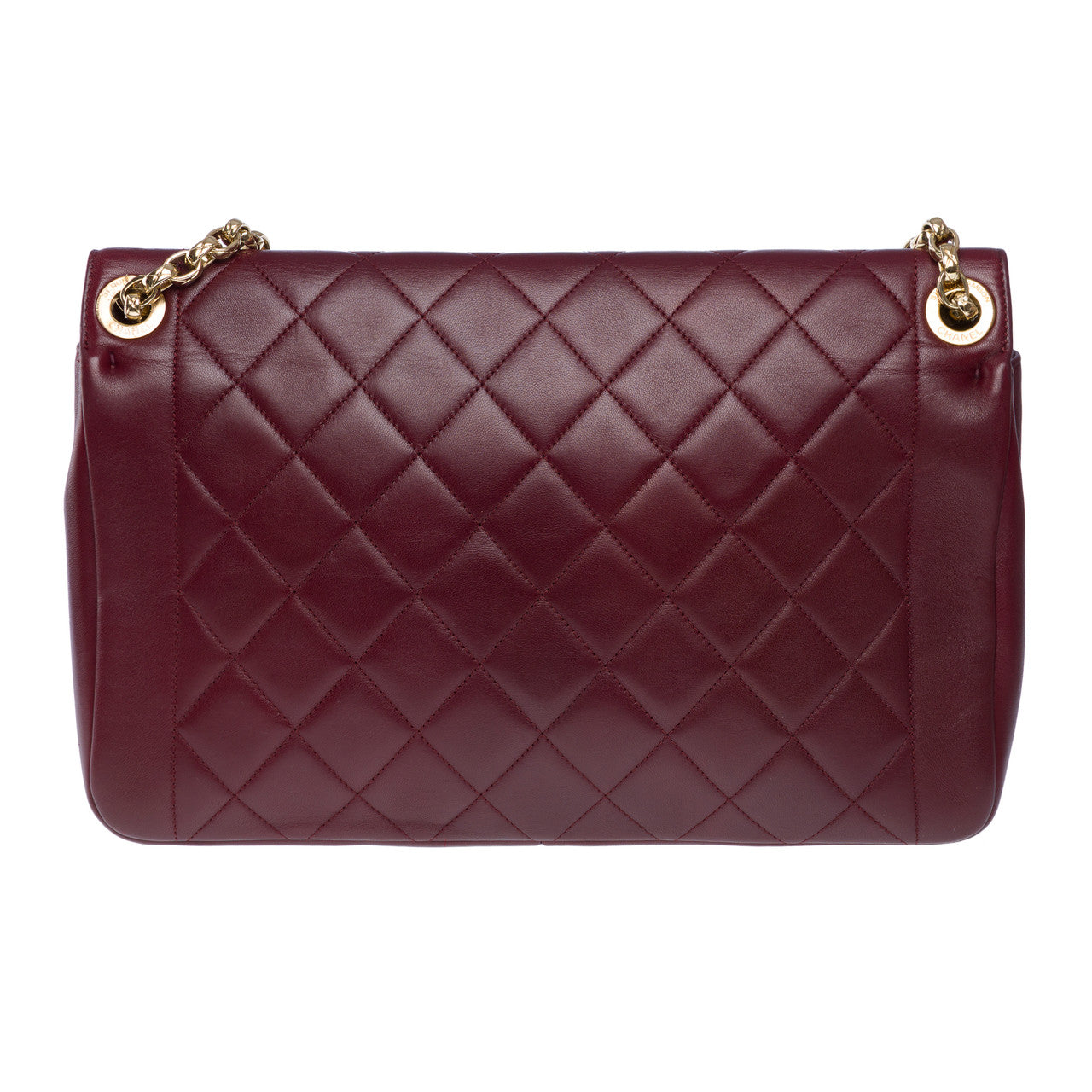 Sac CHANEL en Cuir Bordeaux - 102554