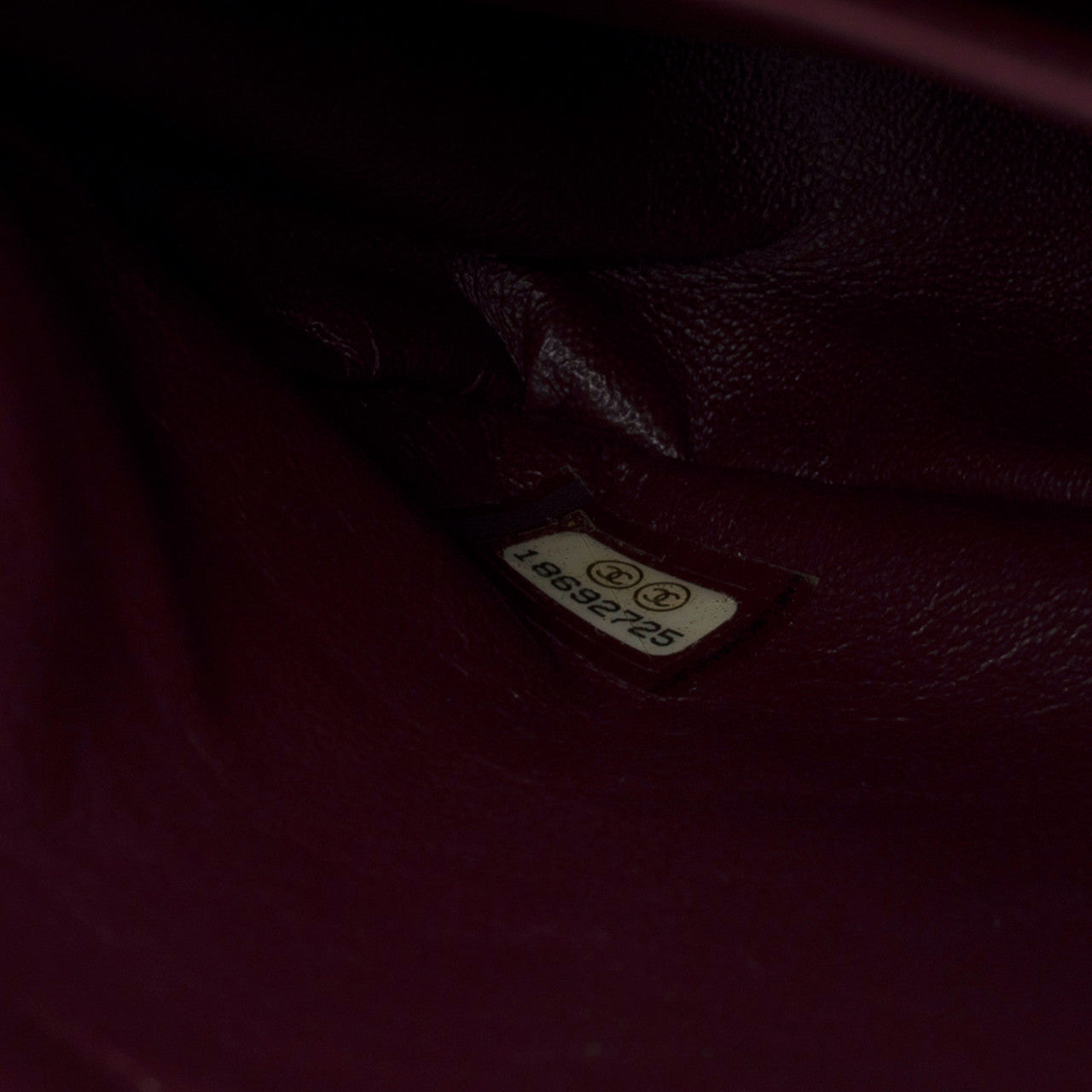 Sac CHANEL en Cuir Bordeaux - 102554