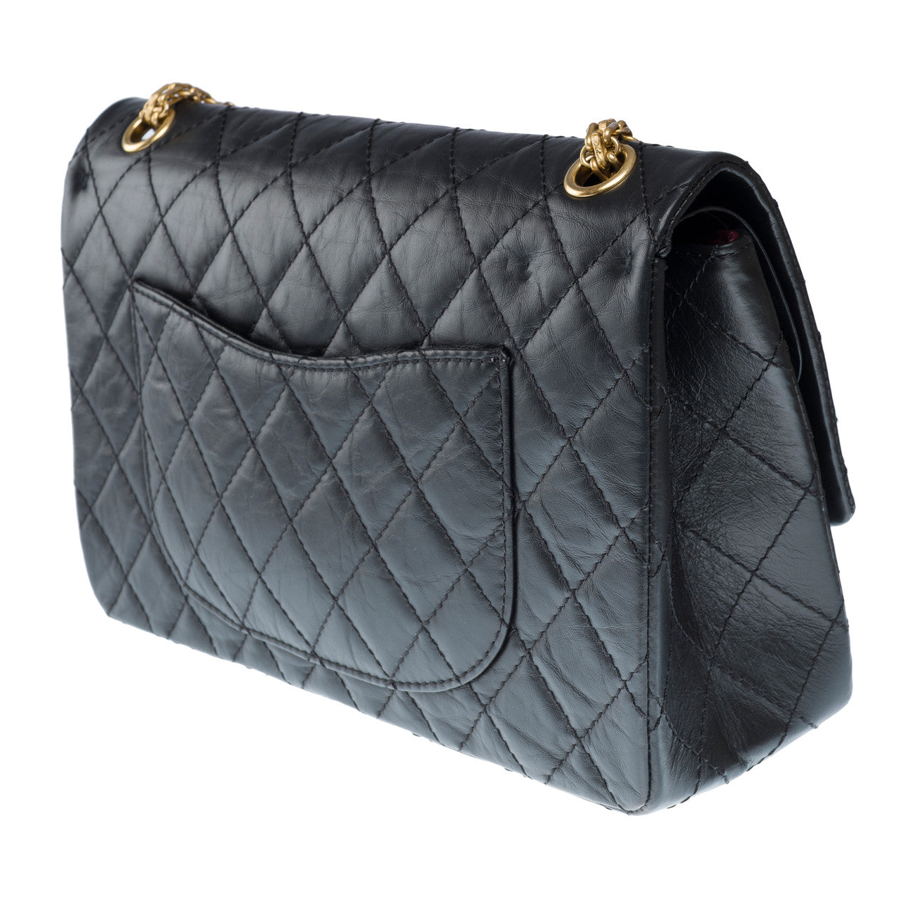 Sac CHANEL 2.55 en Cuir Noir - 102558