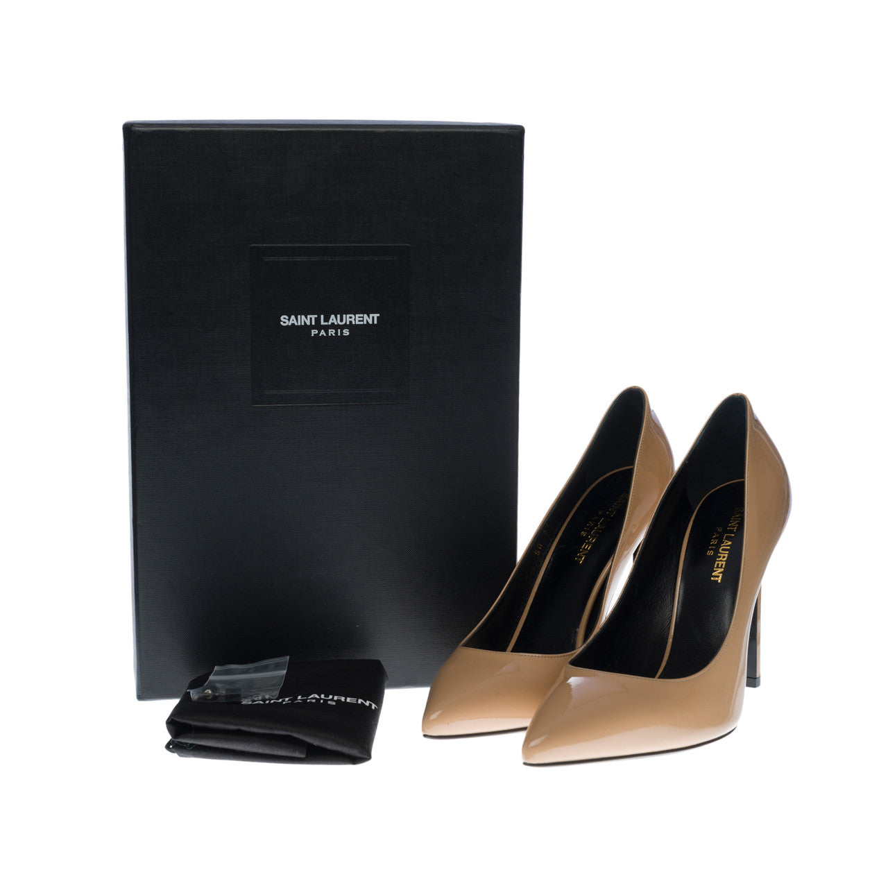 Chaussure YVES SAINT LAURENT en Cuir Beige - 100428