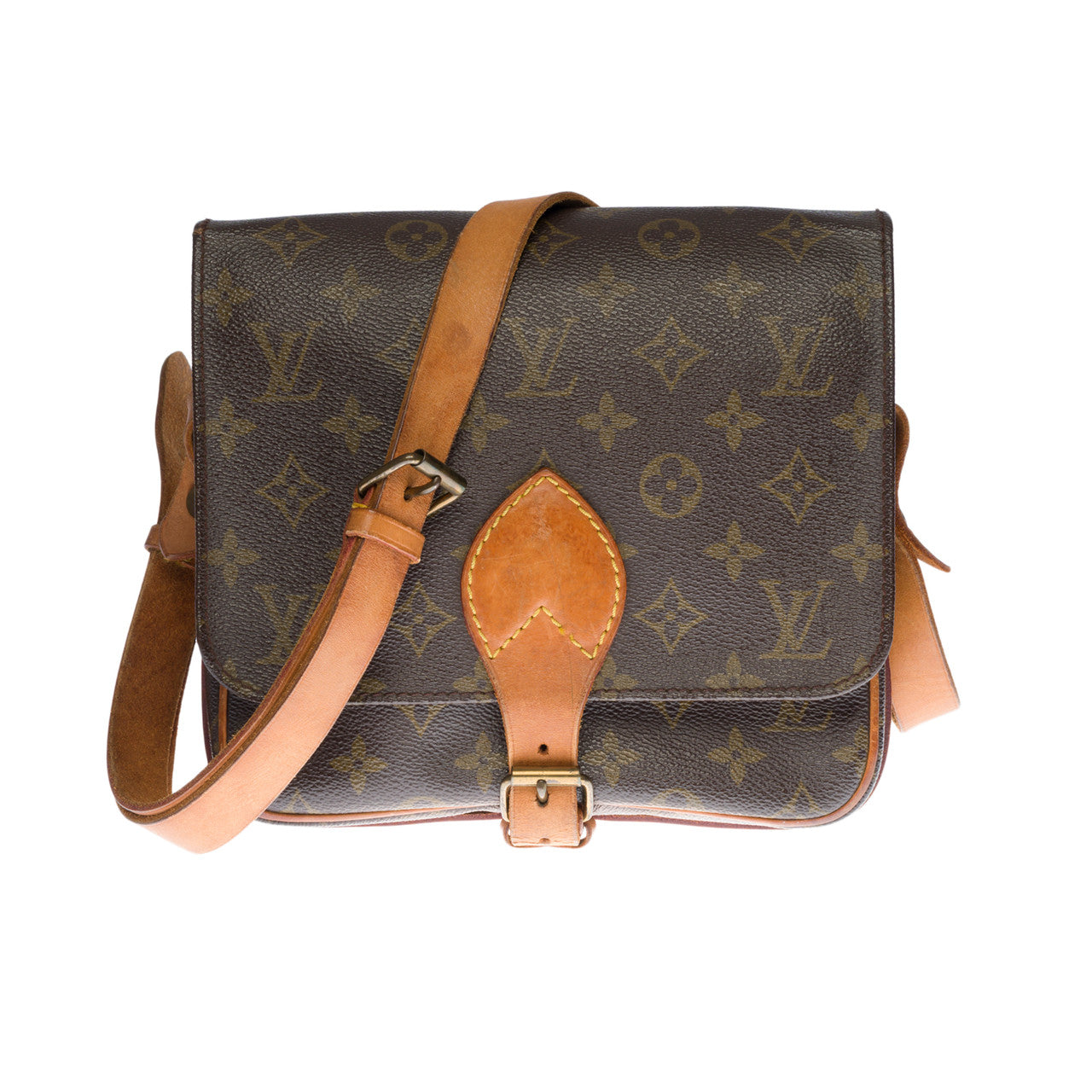 Sac LOUIS VUITTON Cartouchiere en Toile Marron - 1302112957