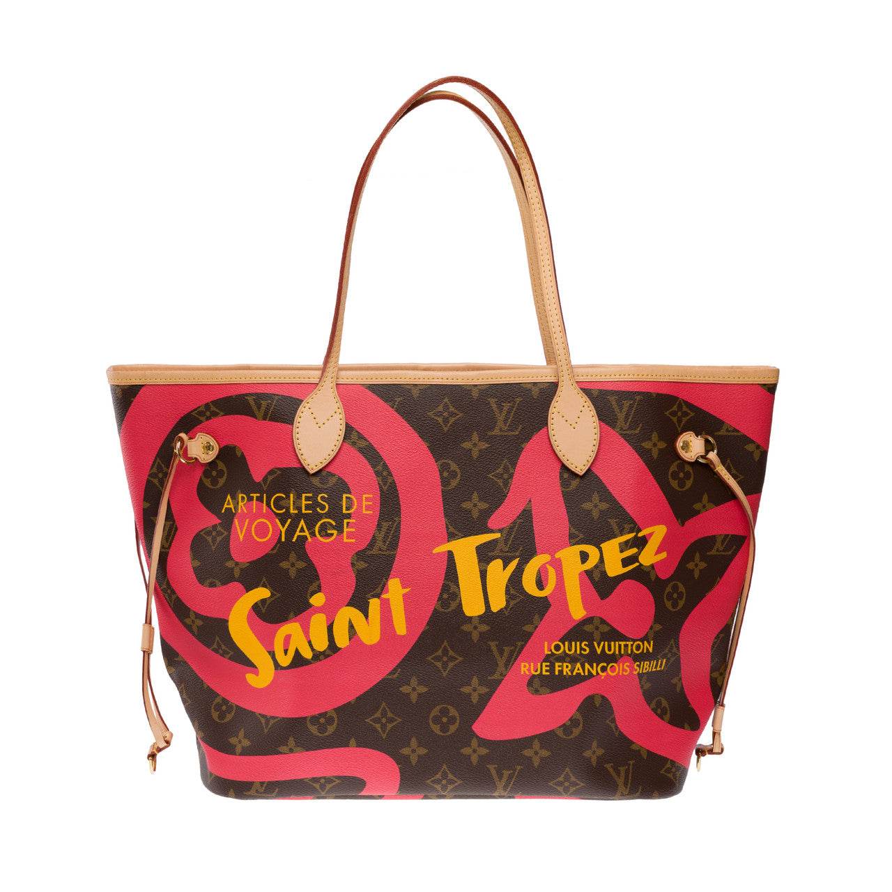 Sac LOUIS VUITTON Neverfull en Toile Marron - 102659