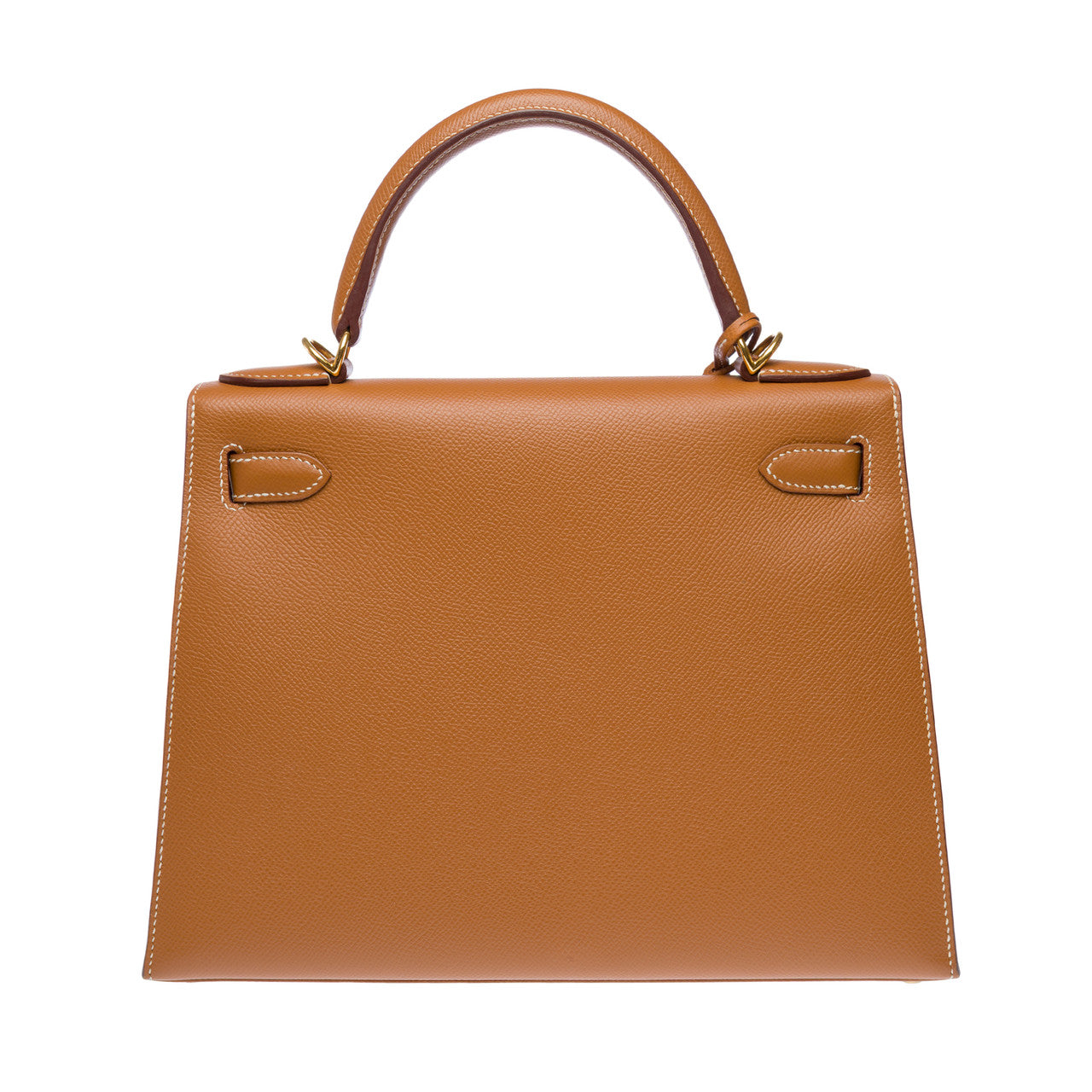 Sac HERMES Kelly 28 en Cuir Doré - 102723