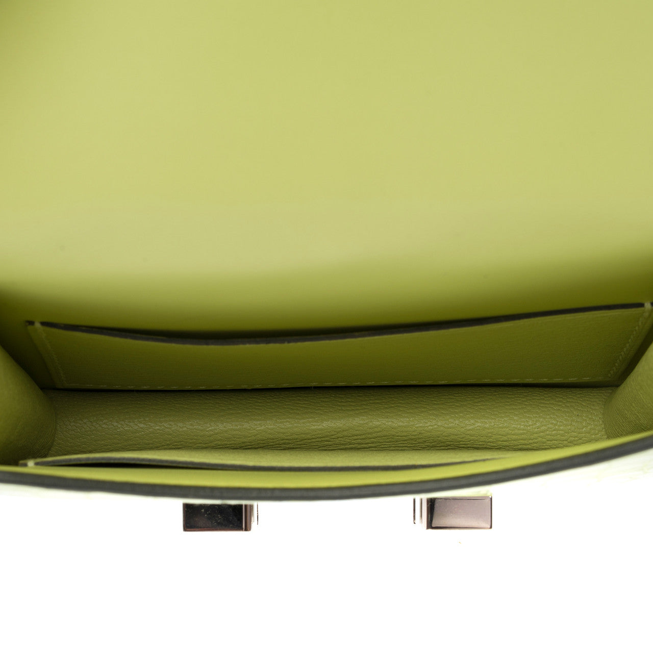 Accessoire HERMES Constance Slim en Crocodile Jaune - 102730