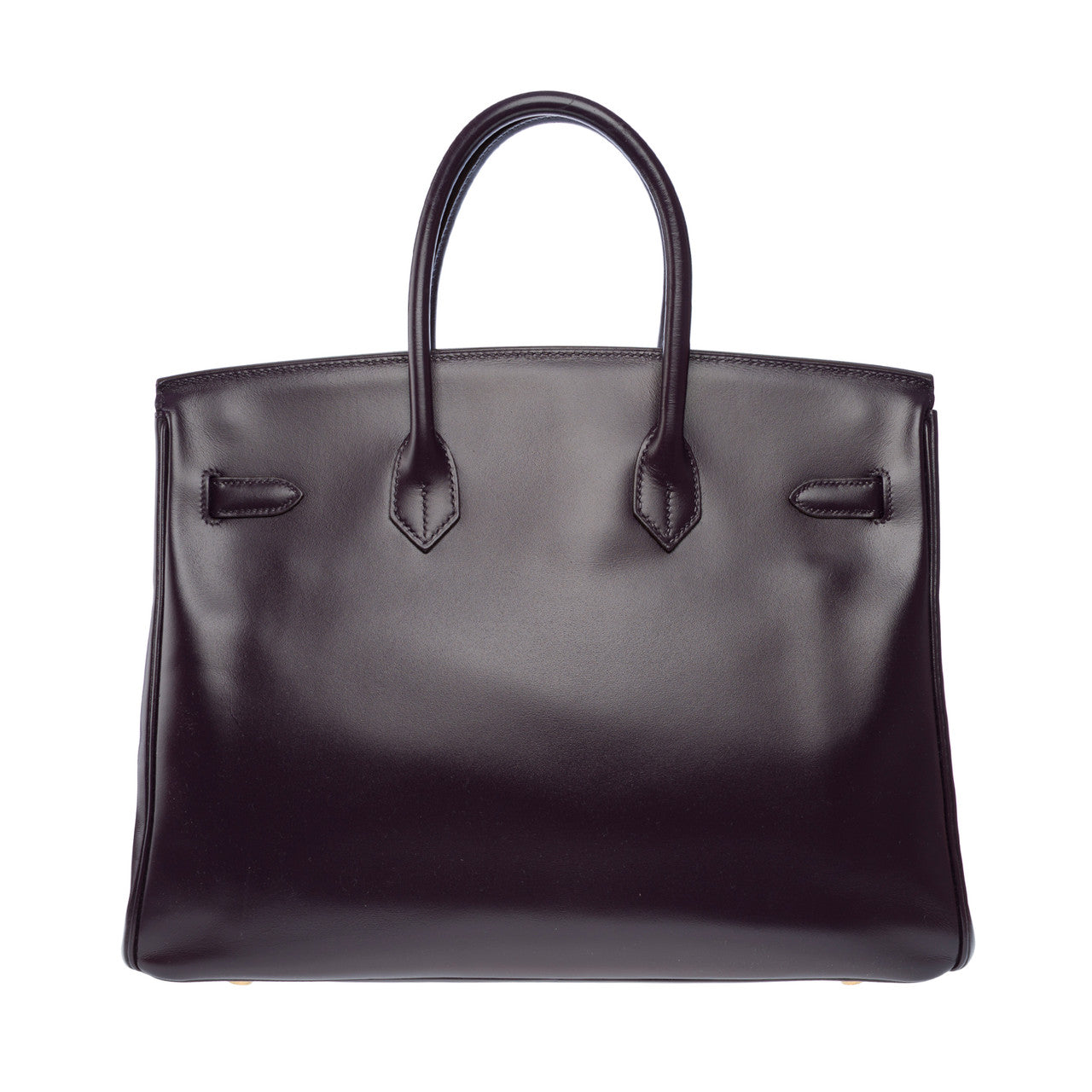 Sac HERMES Birkin 35 en Cuir Violet - 102769