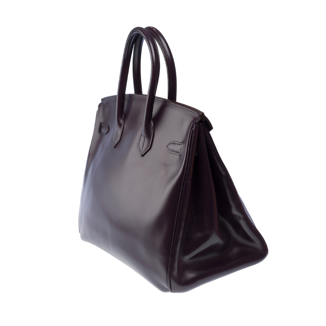 Sac HERMES Birkin 35 en Cuir Violet - 102769