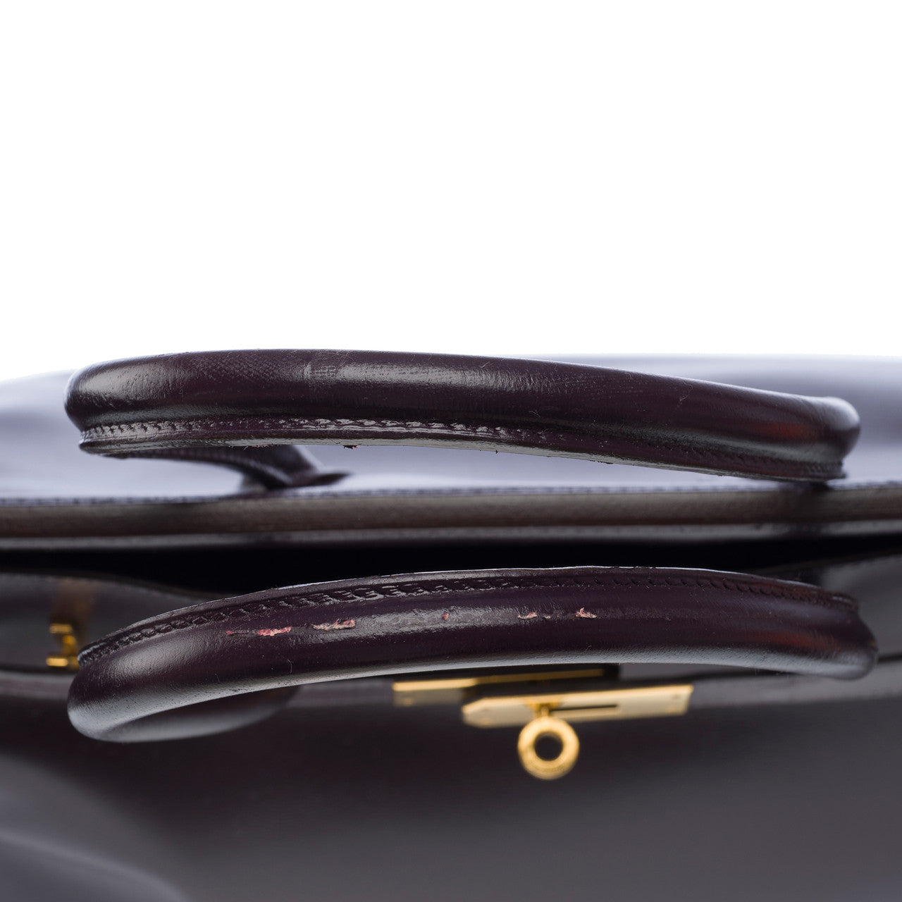 Sac HERMES Birkin 35 en Cuir Violet - 102769