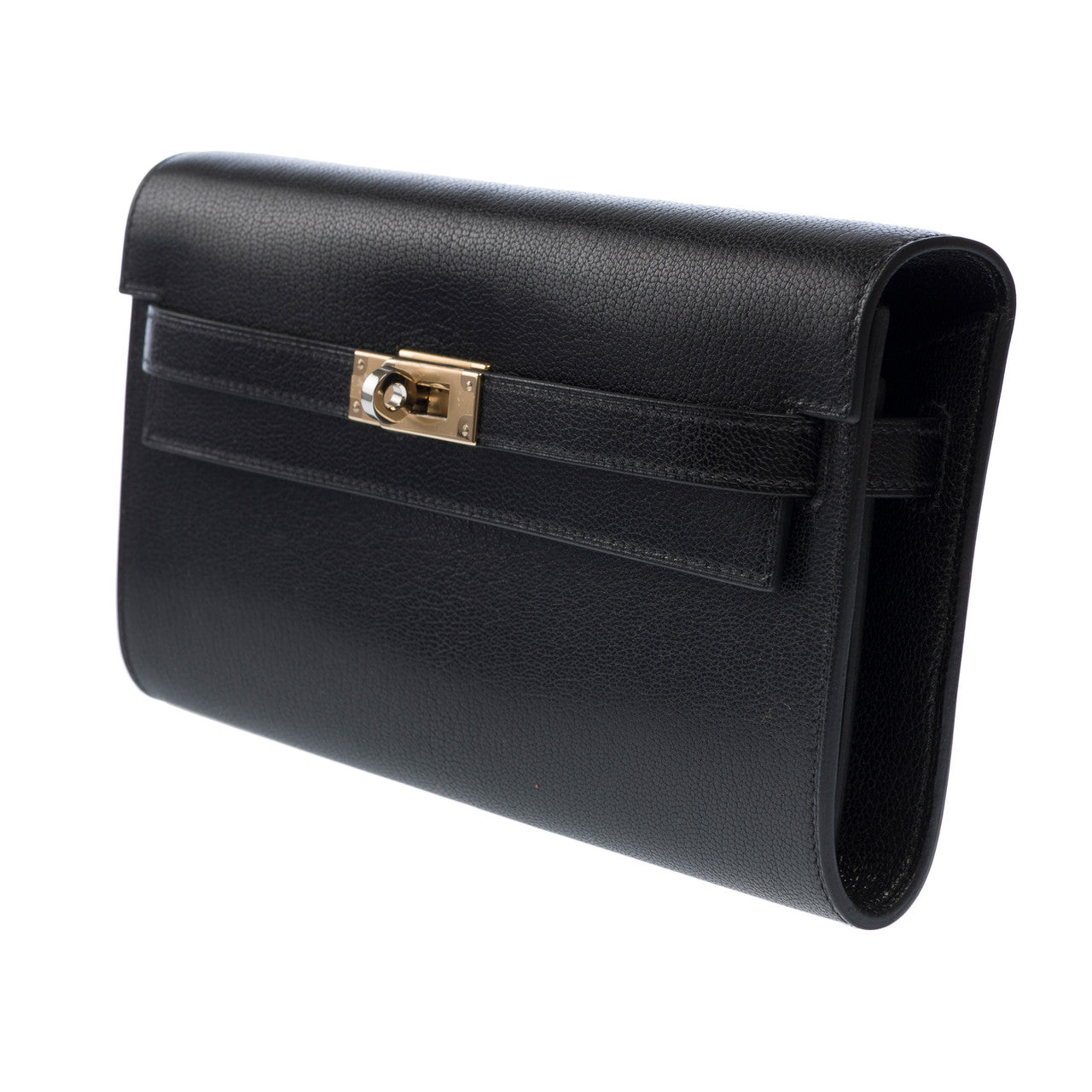 Sac HERMES Kelly to go en Cuir Noir - 102714
