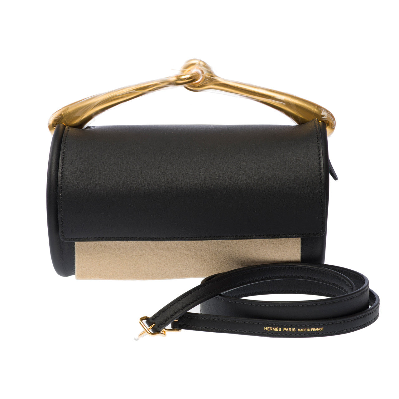 Sac HERMES en Cuir Noir - 102736