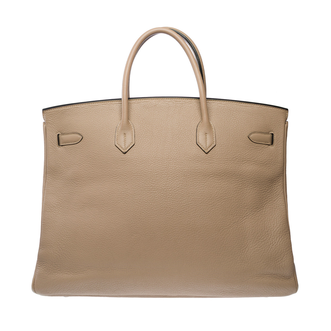 Sac HERMES Birkin 40 en Cuir Gris - 102798