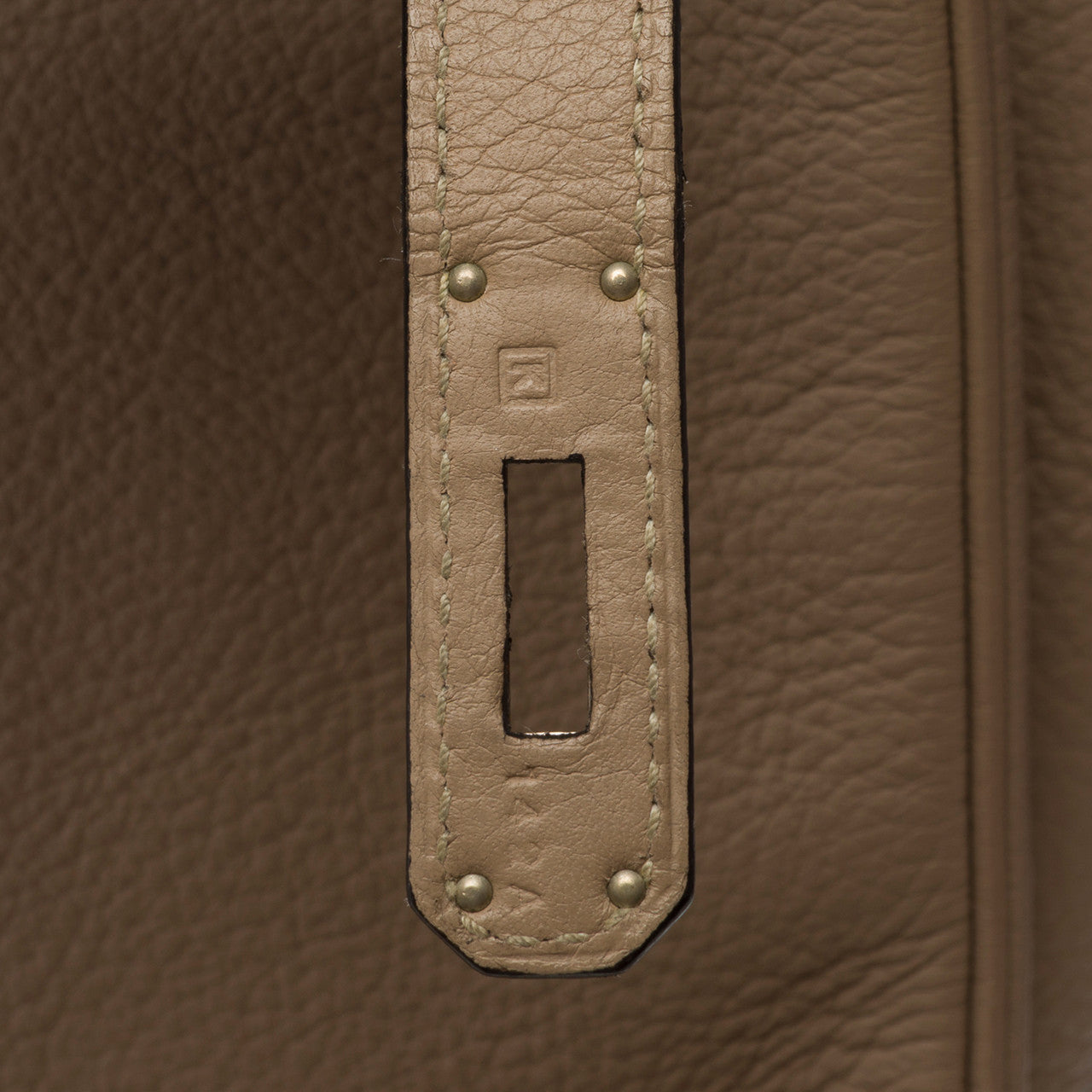 Sac HERMES Birkin 40 en Cuir Gris - 102798