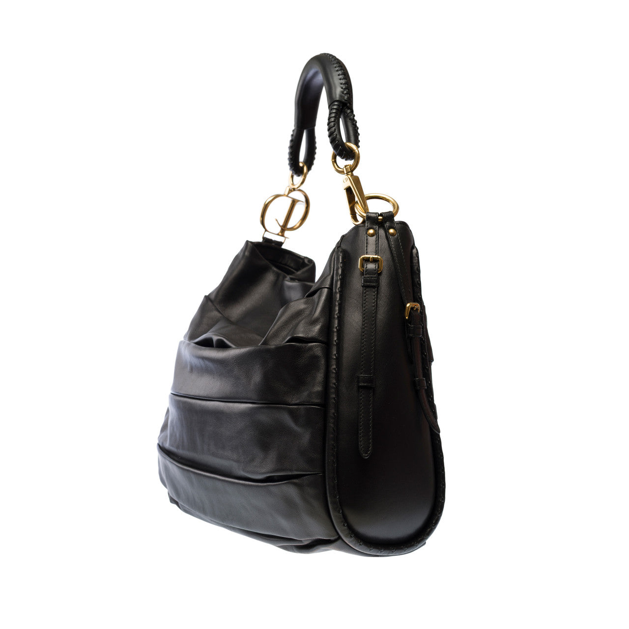 Sac DIOR en Cuir Noir - 102740