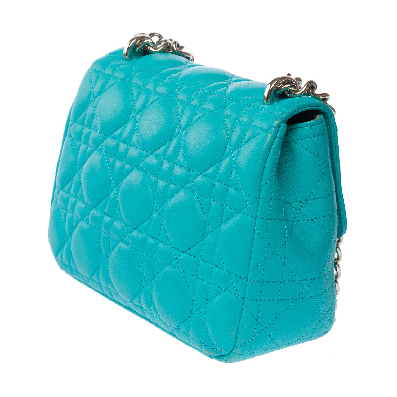 Sac DIOR Miss Dior en Cuir Bleu - 102738