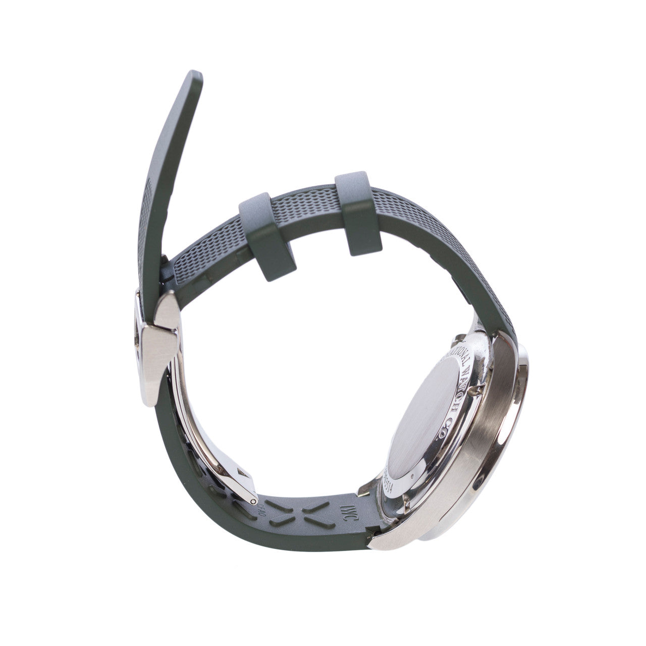 Accessoire IWC Portugaise en Acier Gris - 102784