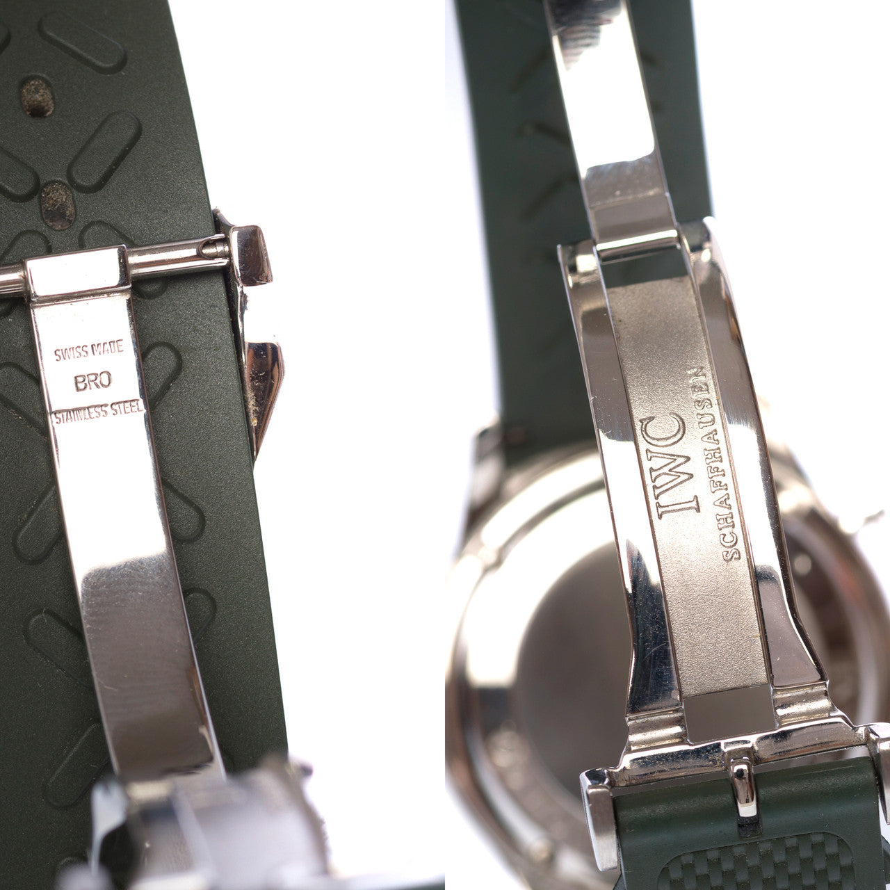 Accessoire IWC Portugaise en Acier Gris - 102784