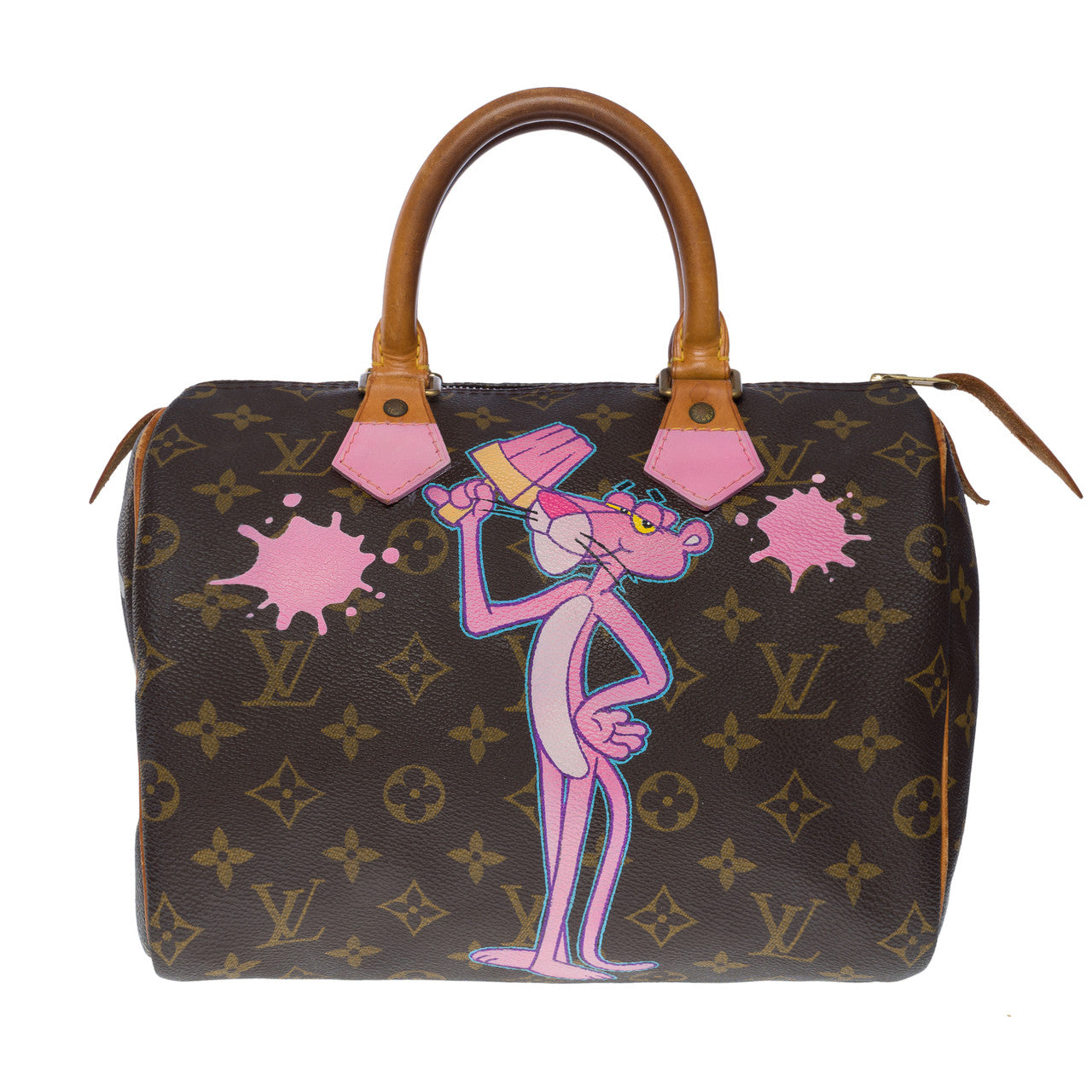 Sac LOUIS VUITTON Speedy en Toile Marron - 1322512142