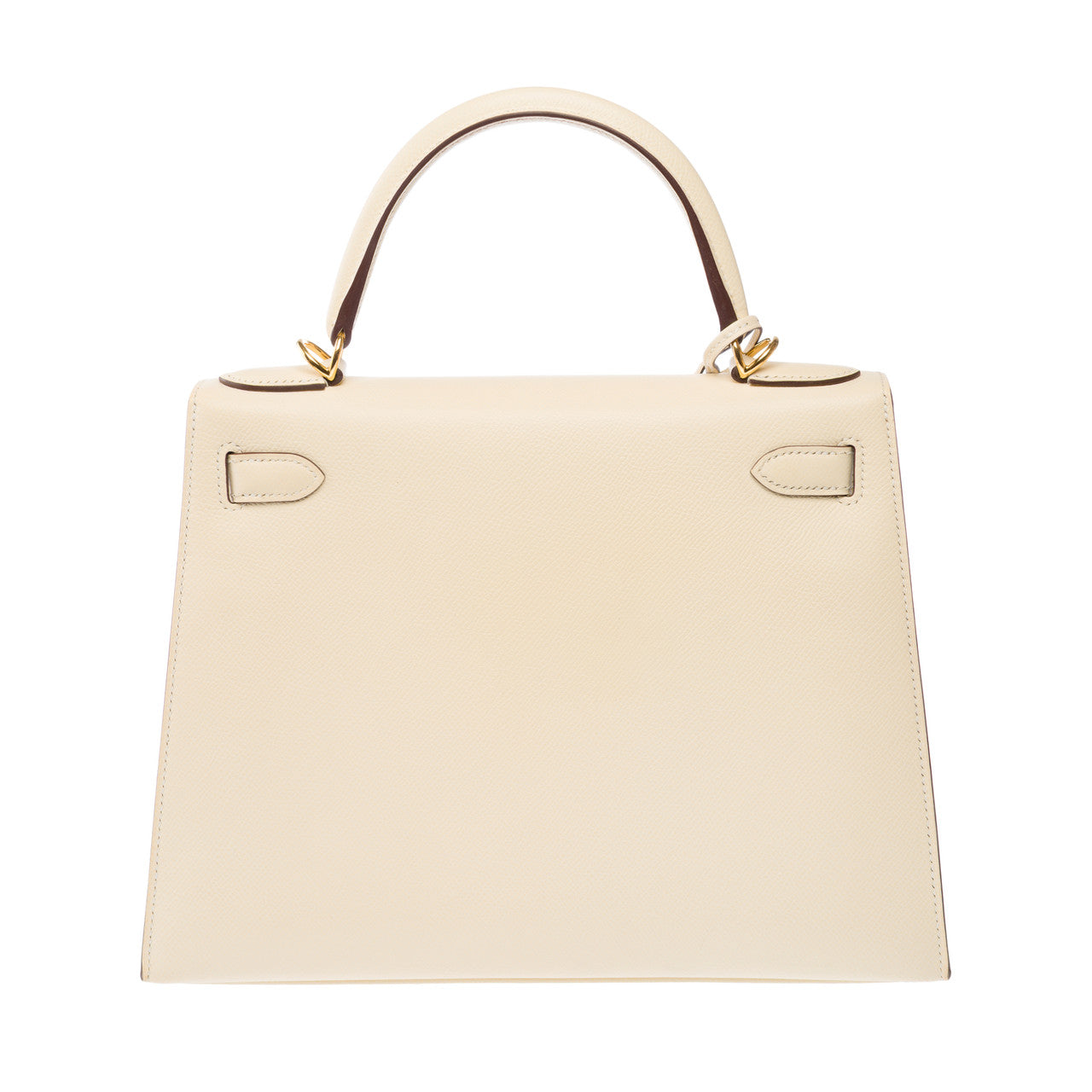Sac HERMES Kelly 28 en Cuir Beige - 102828