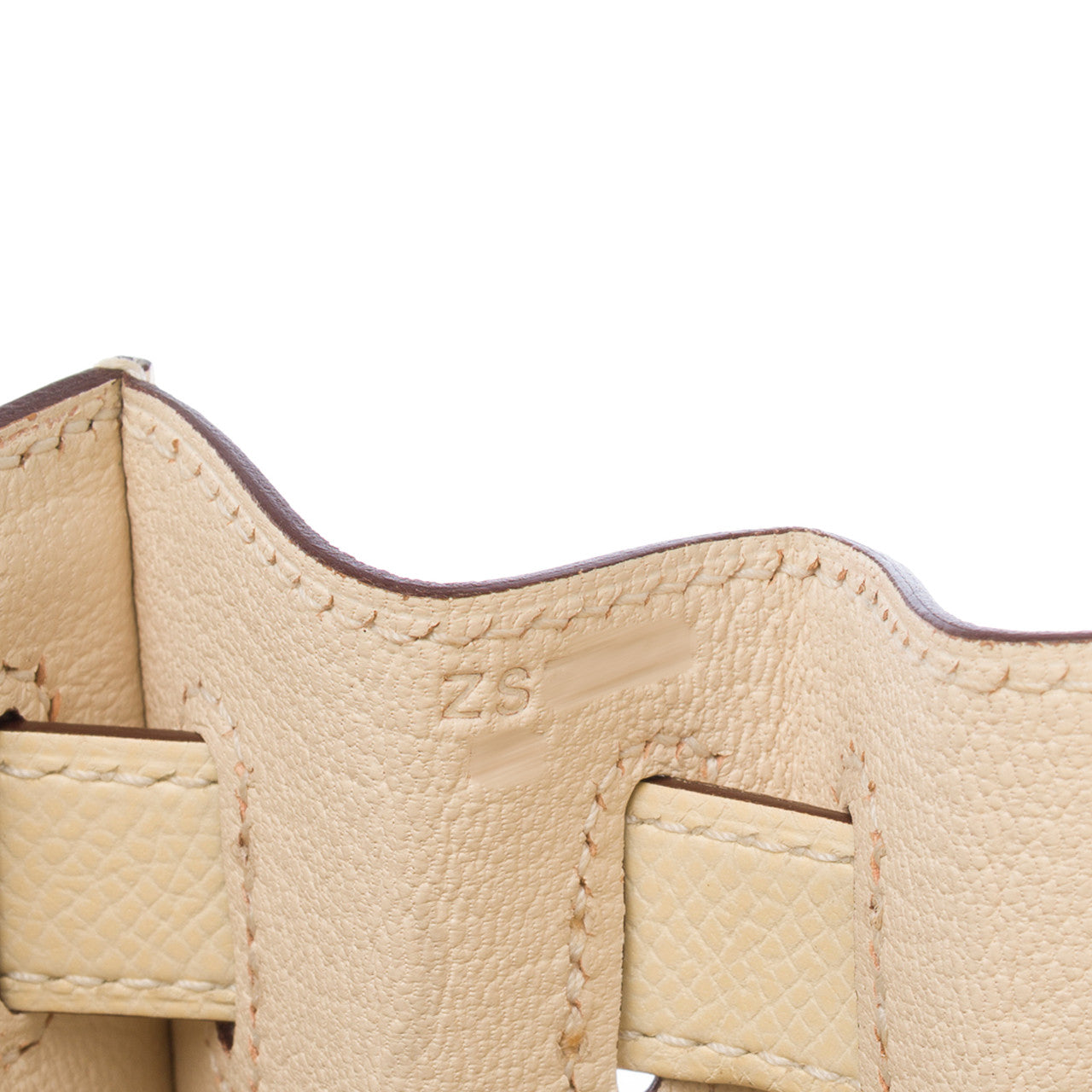 Sac HERMES Kelly 28 en Cuir Beige - 102828