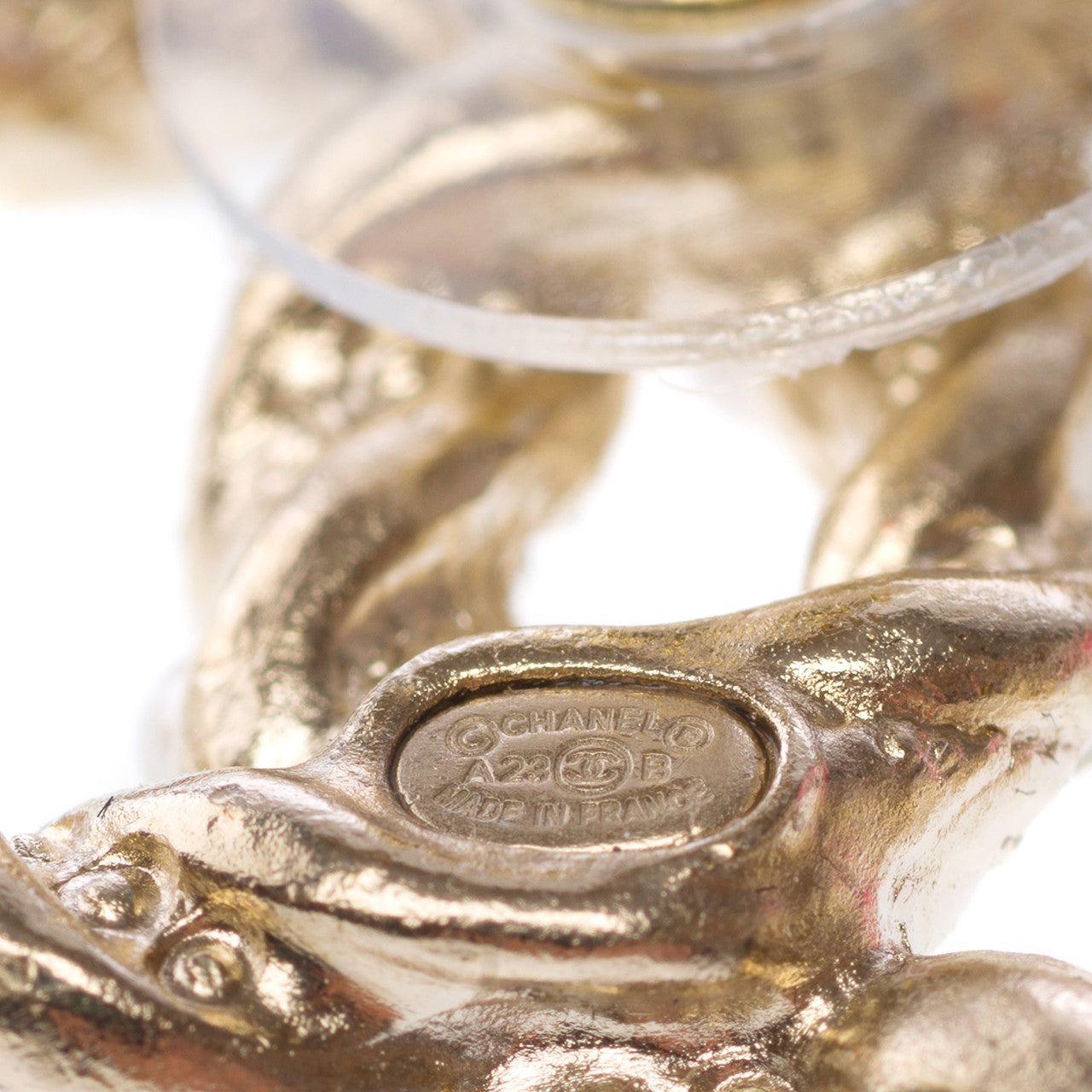 Bijoux CHANEL CC en Métal Doré - 102819