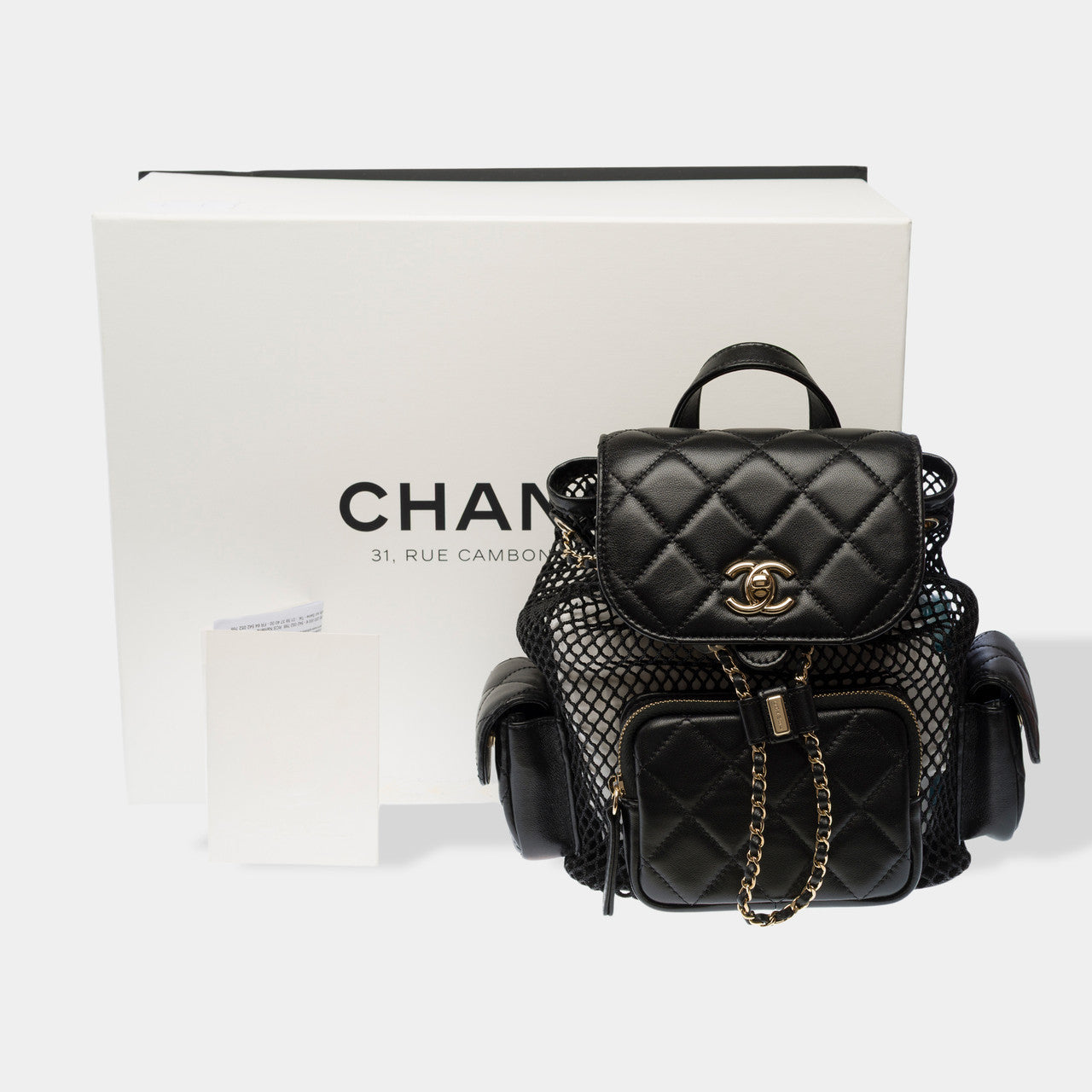 Sac CHANEL en Cuir Noir - 102833