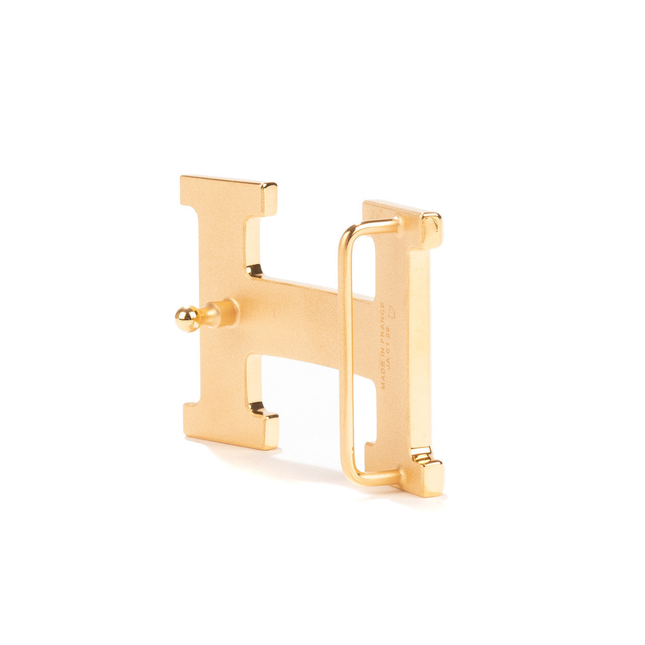 Accessoire HERMES Boucle seule / Belt buckle en Métal Doré - 103421