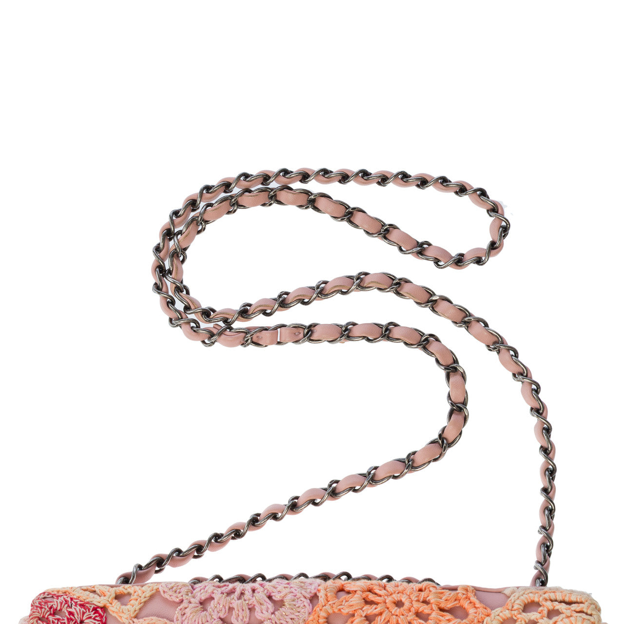 Sac CHANEL Timeless/Classique en Tweed Rose - 102835