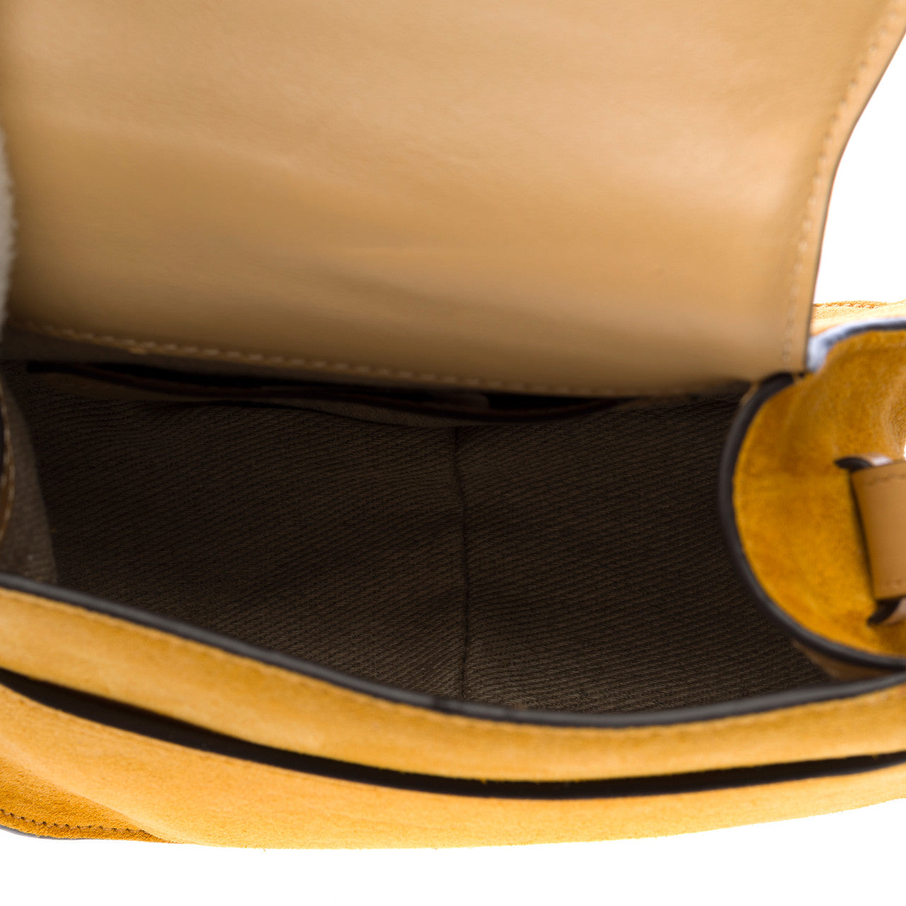 Sac CHLOE Marcie en Suède Jaune - 102851
