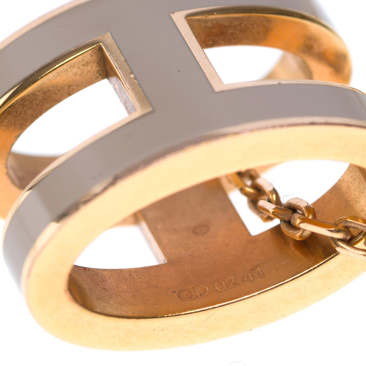 Bijoux HERMES Pop H en Plaqué or Doré - 101641