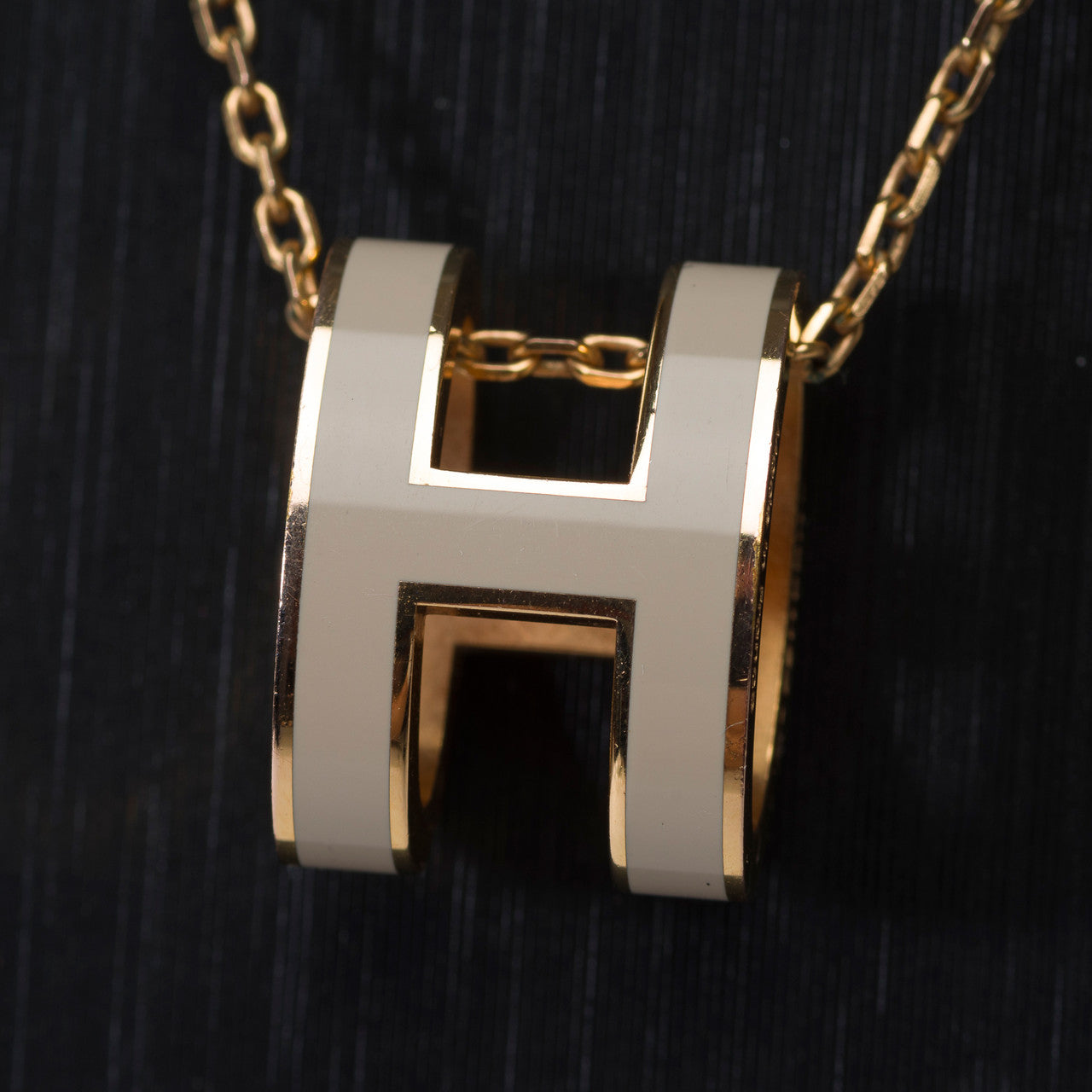 Bijoux HERMES Pop H en Plaqué or Doré - 101641