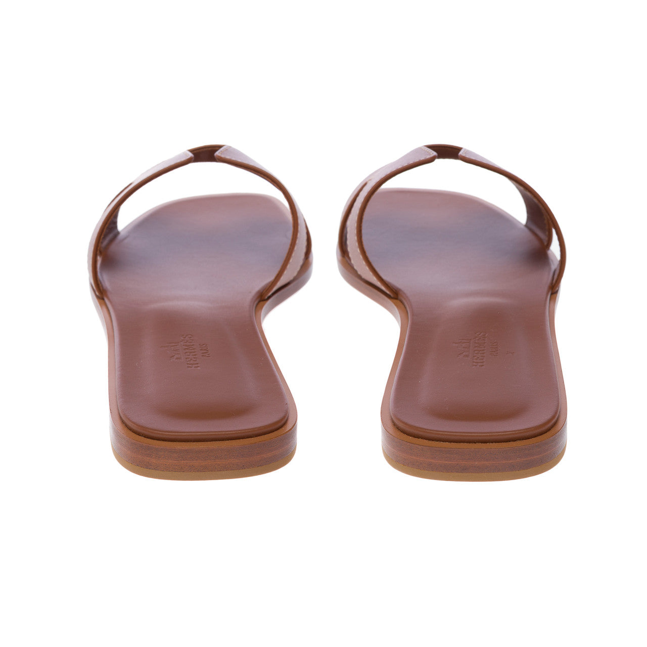 Chaussure HERMES Oran en Cuir Marron - 102904