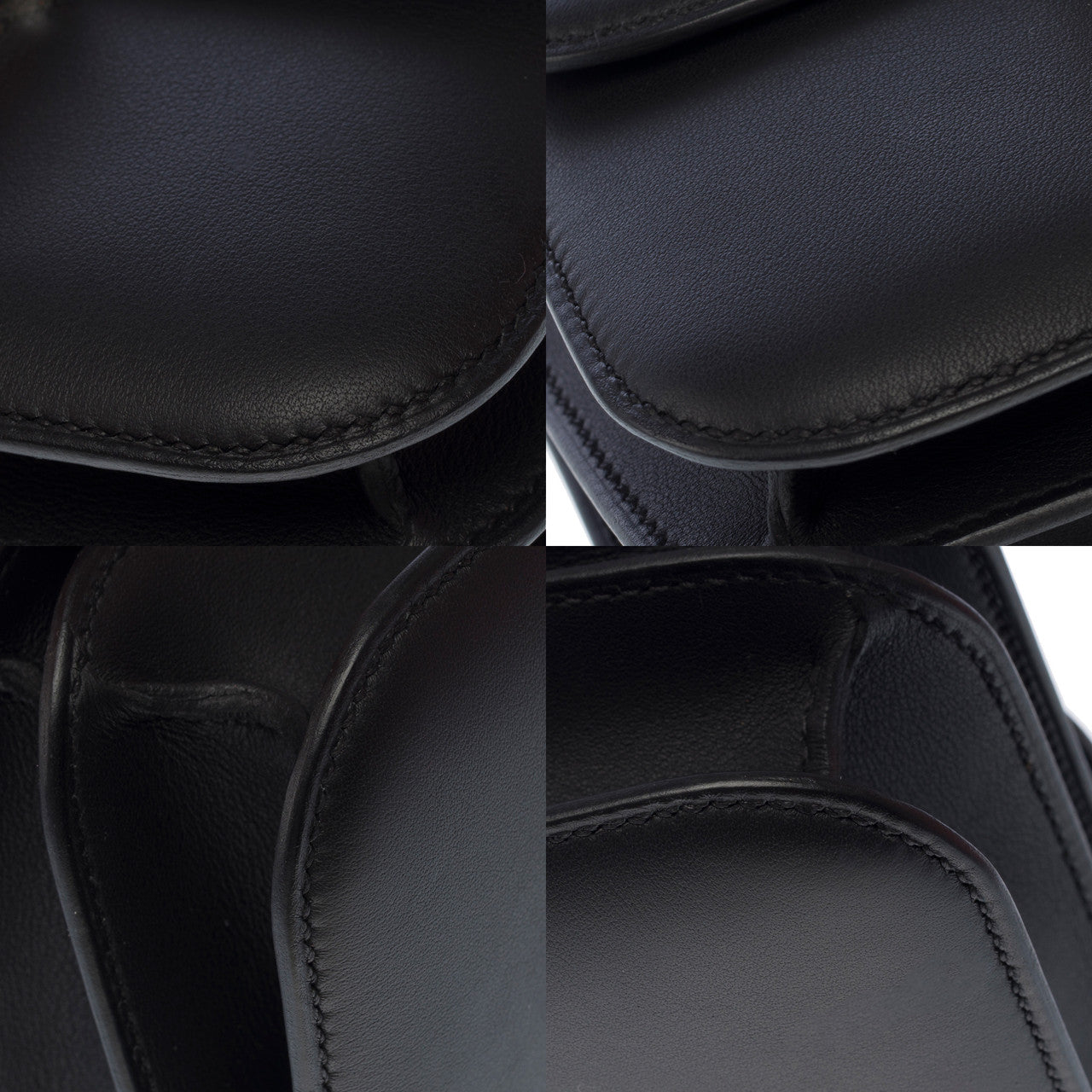 Sac HERMES Constance en Cuir Noir - 102896