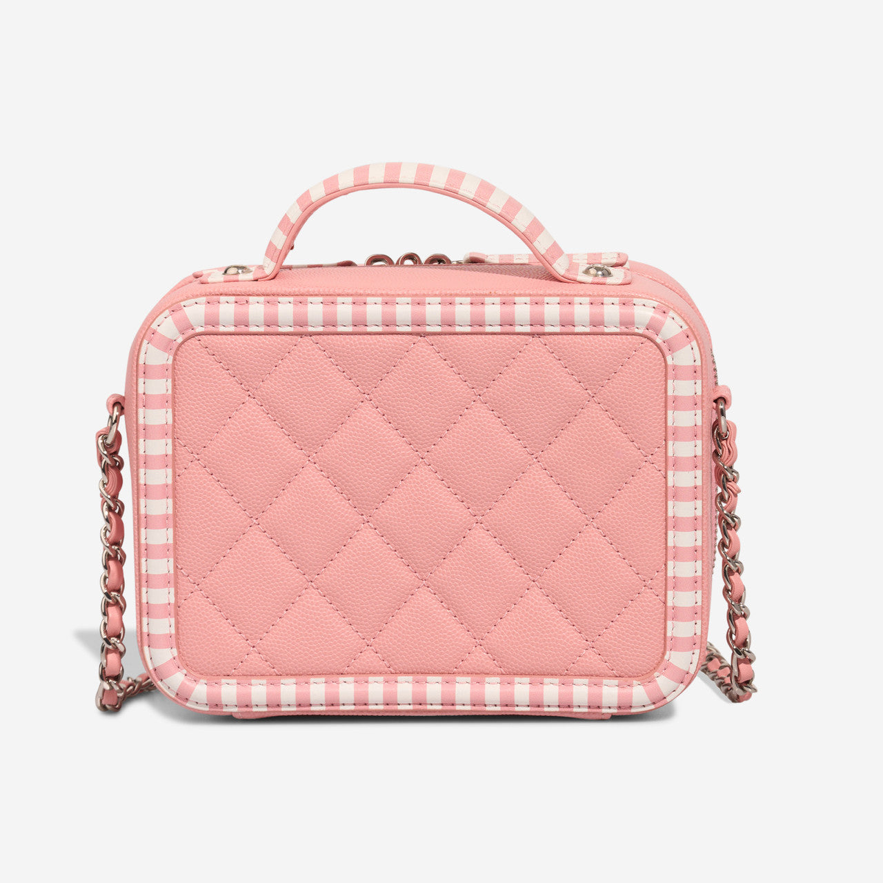Sac CHANEL Vanity en Cuir Rose - 102873