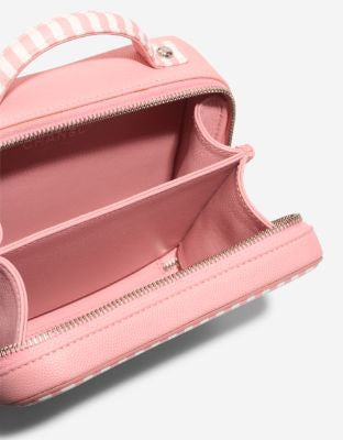 Sac CHANEL Vanity en Cuir Rose - 102873