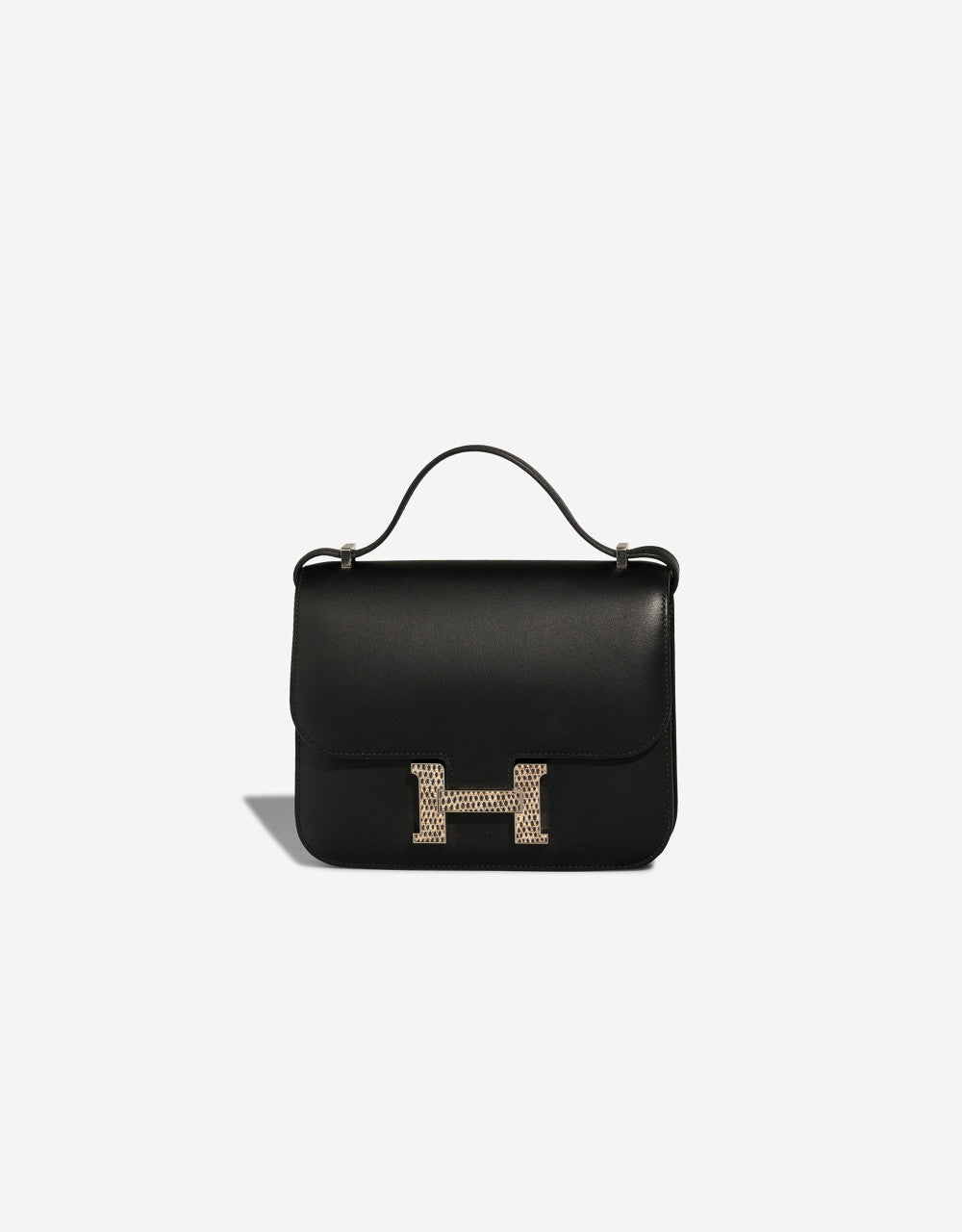 Sac HERMES Constance en Cuirs exotiques Noir - 102889
