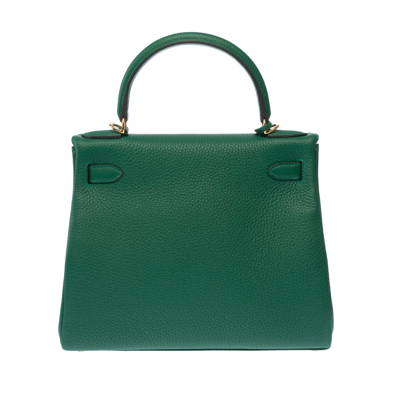 Sac HERMES Kelly 28 en Cuir Vert - 102914