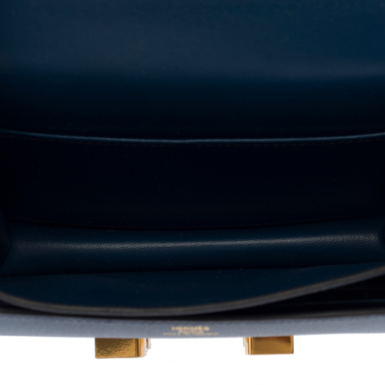 Sac HERMES Constance en Cuir Bleu - 102895