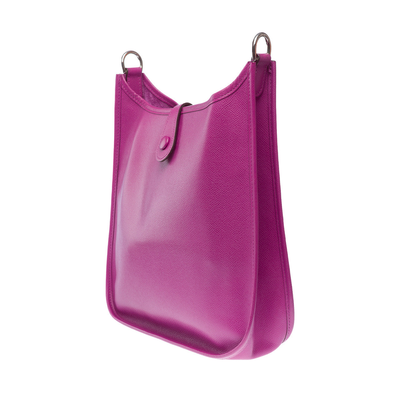 Sac HERMES Evelyne en Cuir Violet - 102326