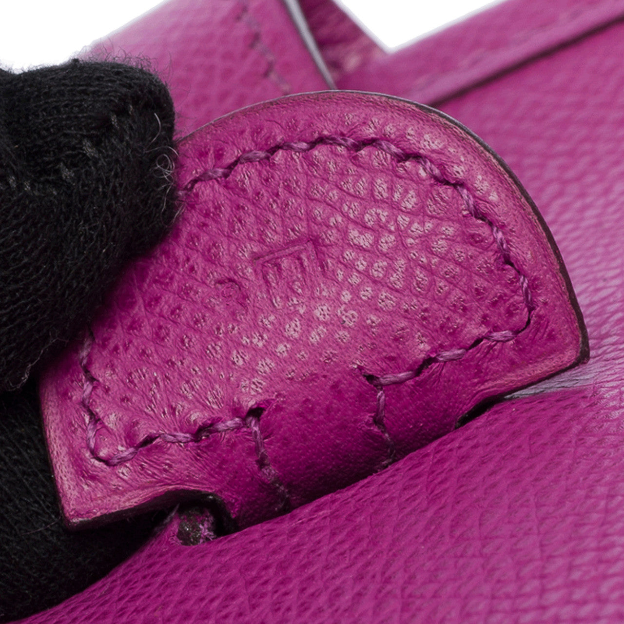 Sac HERMES Evelyne en Cuir Violet - 102326