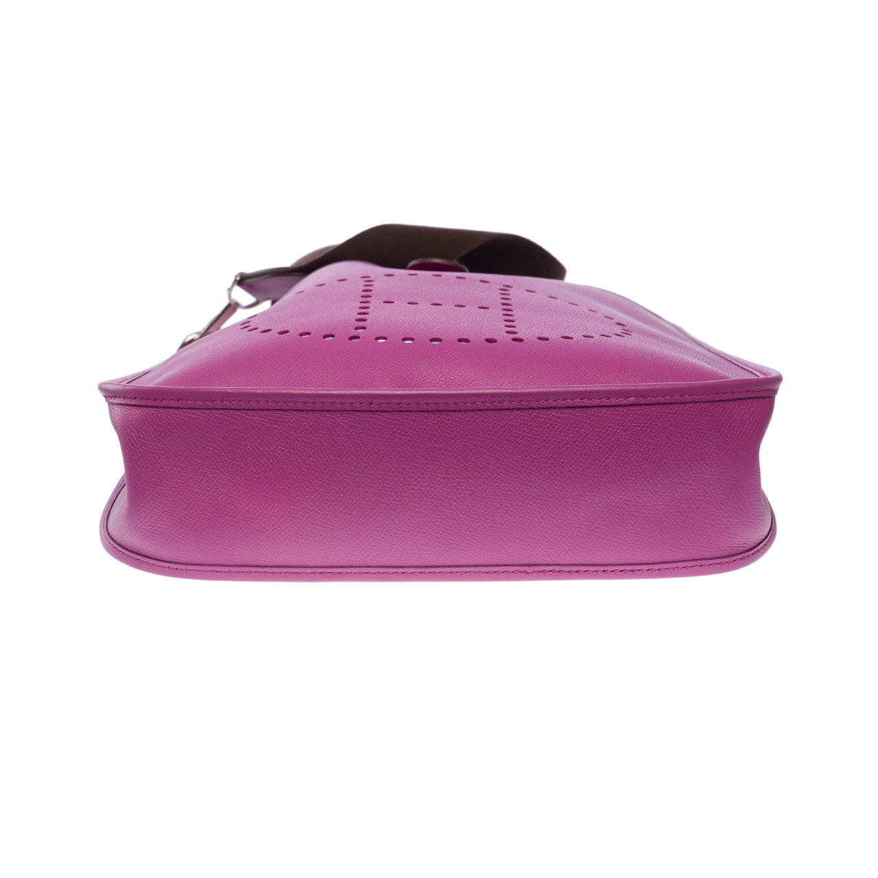 Sac HERMES Evelyne en Cuir Violet - 102326