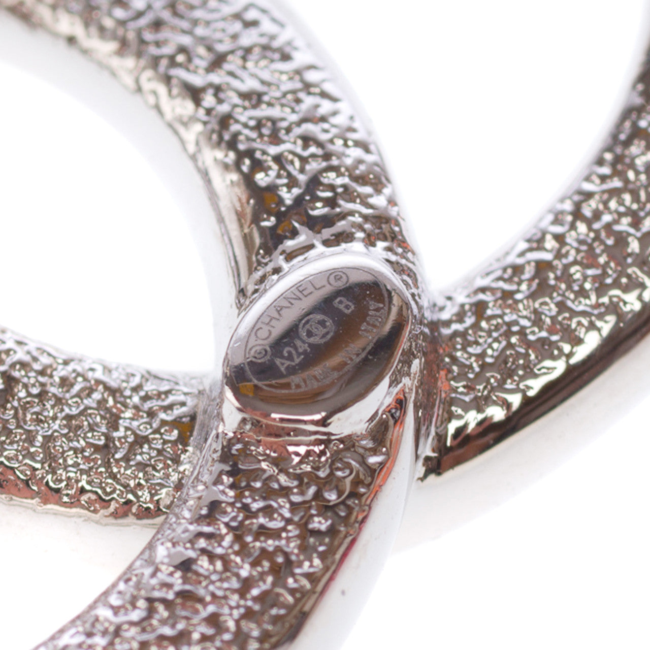 Bijoux CHANEL CC en Métal Argent - 102926
