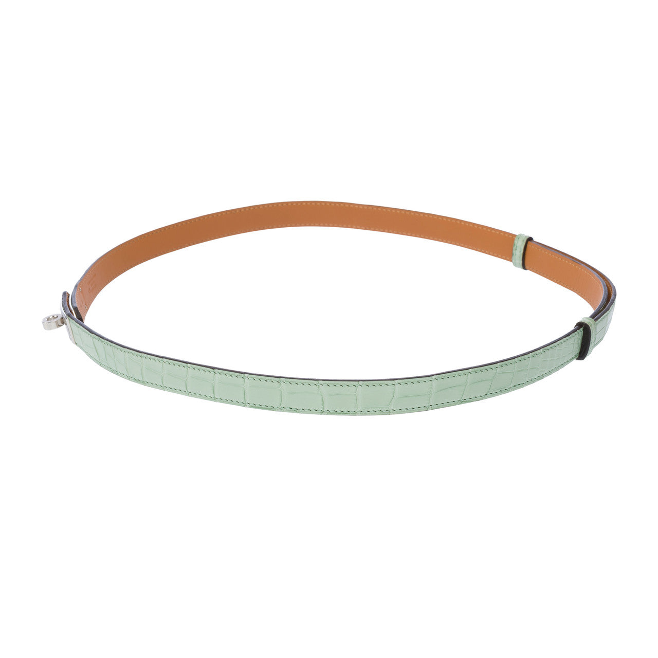 Accessoire HERMES Kelly en Cuirs exotiques Vert - 102920