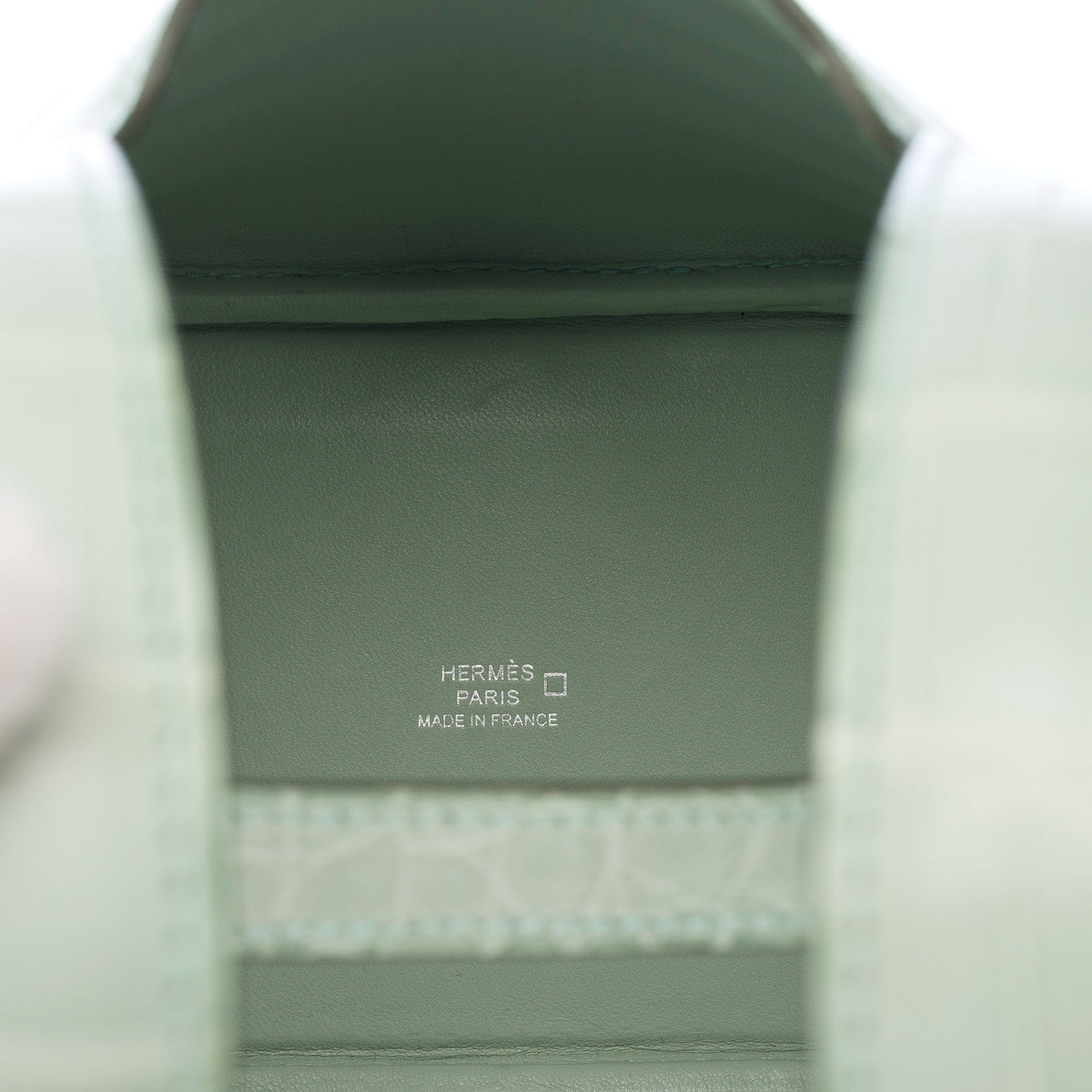 Sac HERMES Picotin en Cuirs exotiques Vert - 102916