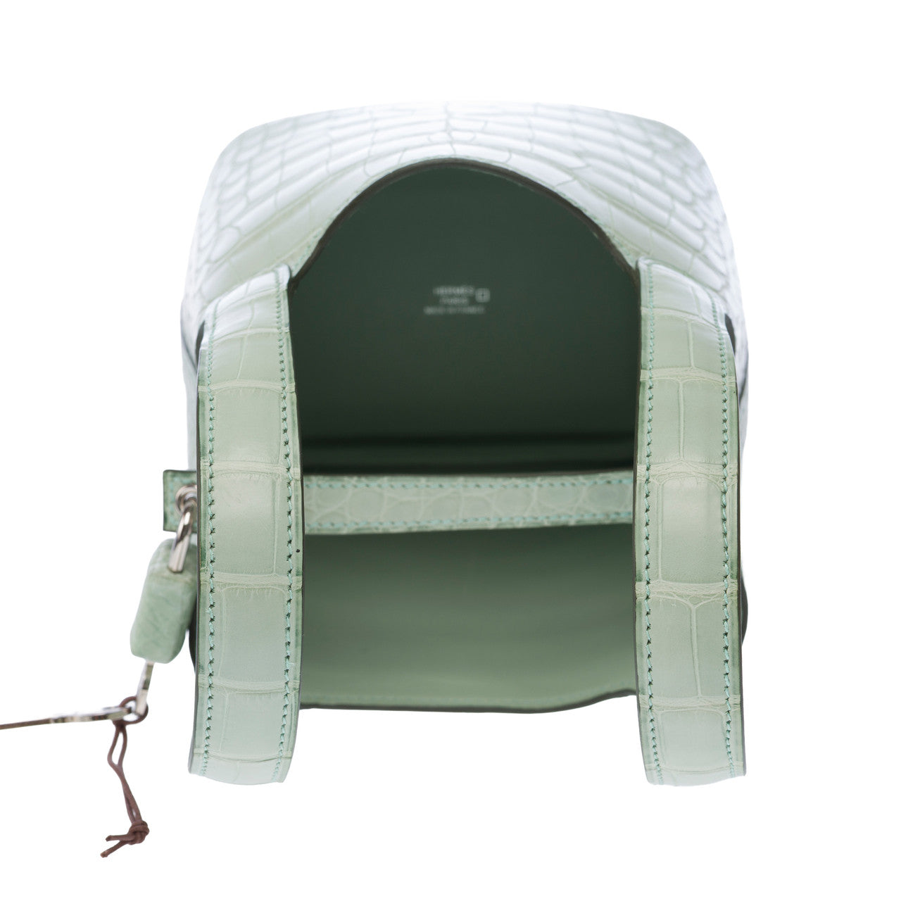 Sac HERMES Picotin en Cuirs exotiques Vert - 102916